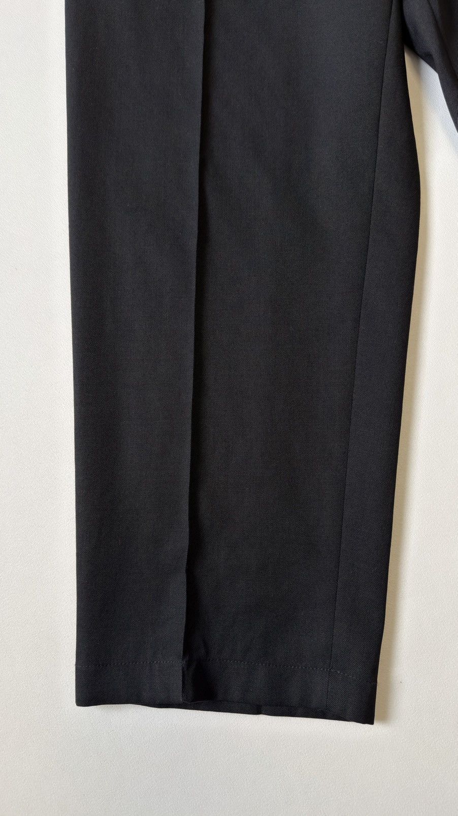Jil Sander A/W 21 Wide Leg Black Wool Utility Trousers Size US 32 / EU 48 - 12 Thumbnail