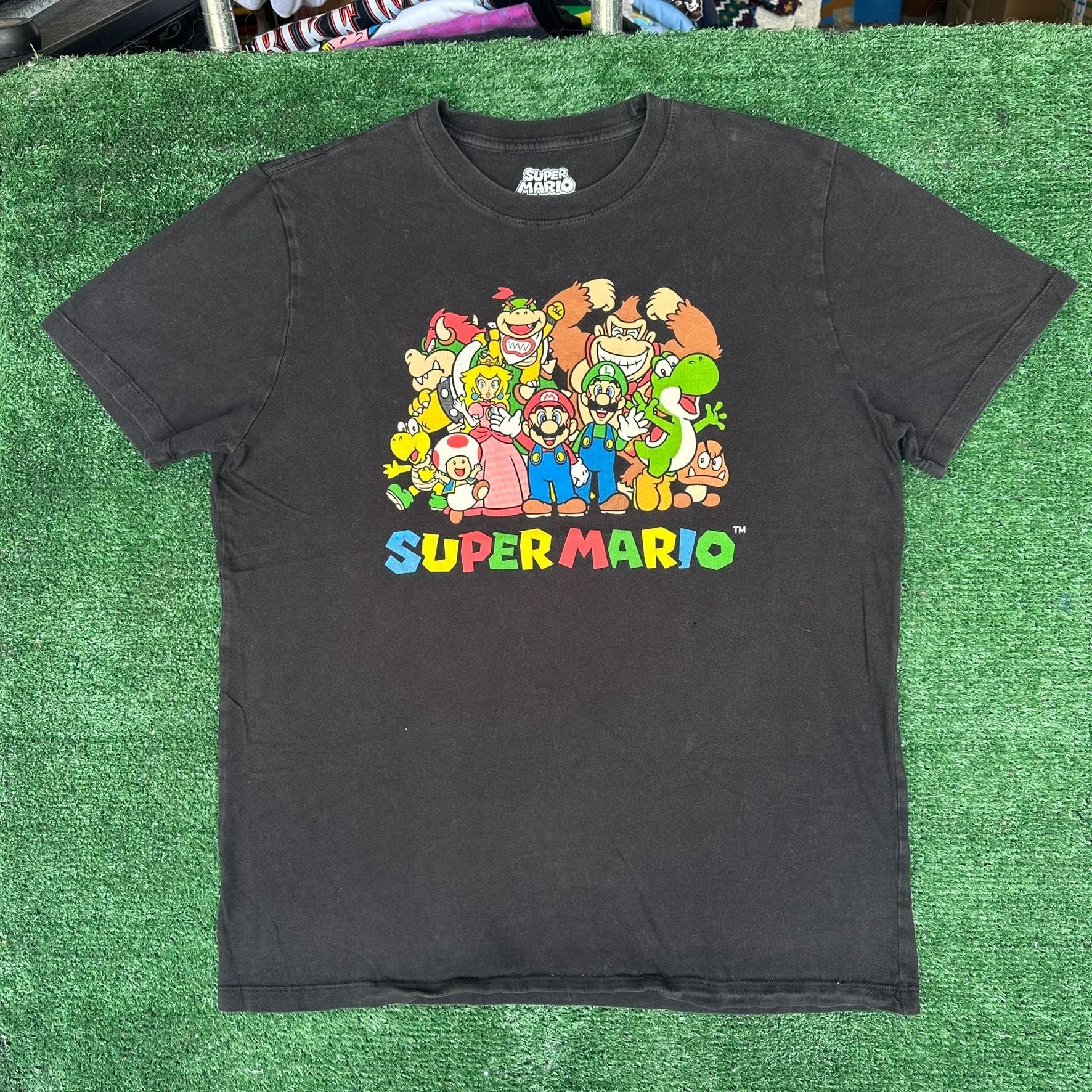 Nintendo Nintendo Super Mario Characters T-Shirt Black L Video Gamer Size US L / EU 52-54 / 3 - 1 Thumbnail