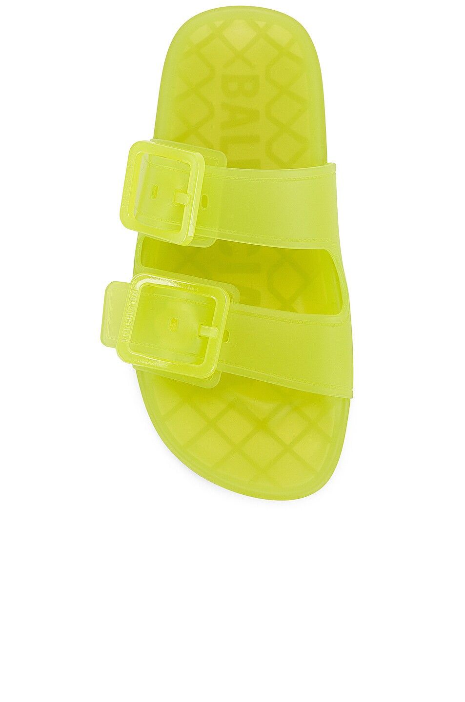 Balenciaga o1y1224 Rubber Slides Mules & Clogs in Yellow Size US 8 / EU 41 - 2 Thumbnail