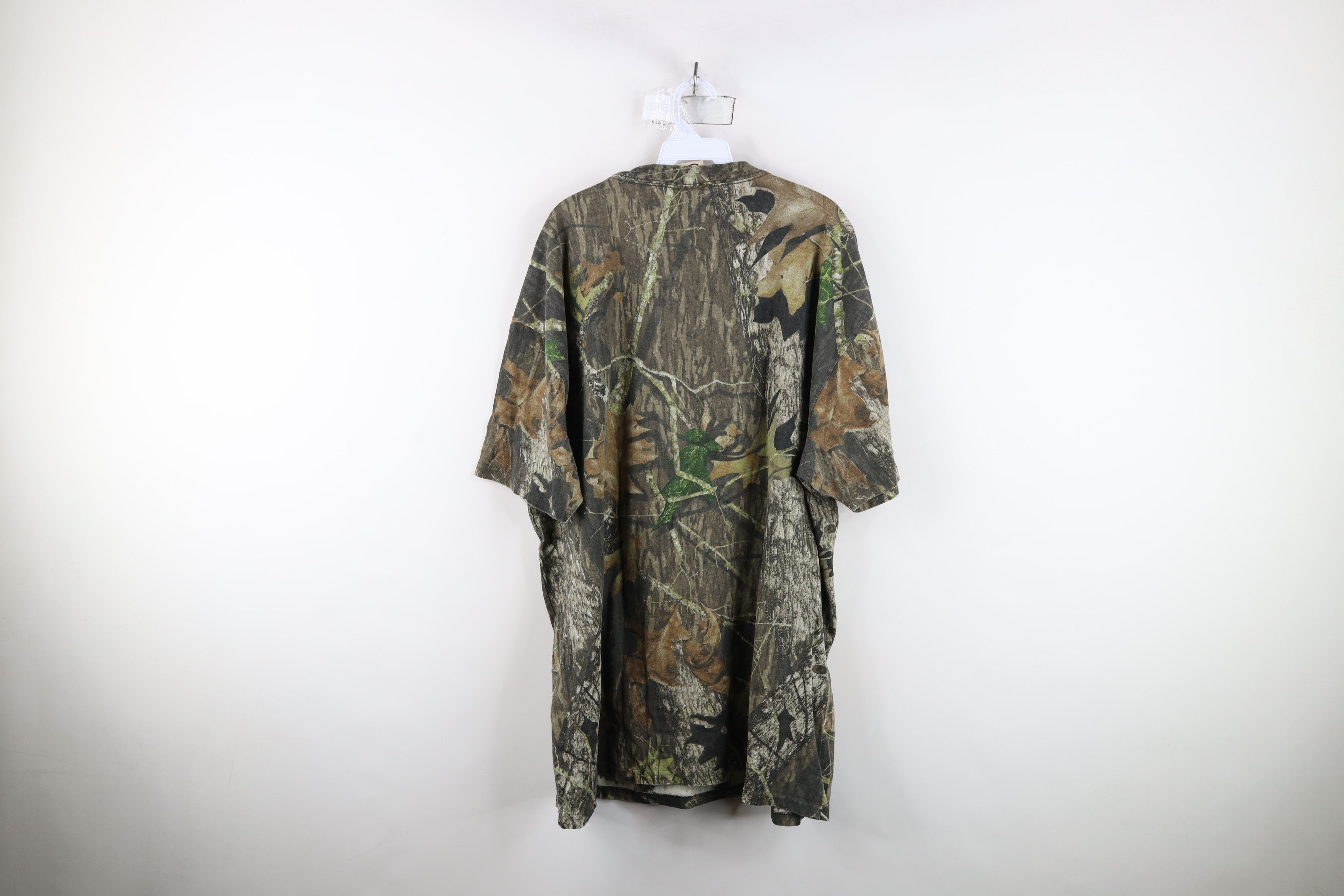 Mossy Oaks Vintage 90s Mossy Oak Camouflage Short Sleeve Pocket T-Shirt Size US XXL / EU 58 / 5 - 11 Thumbnail