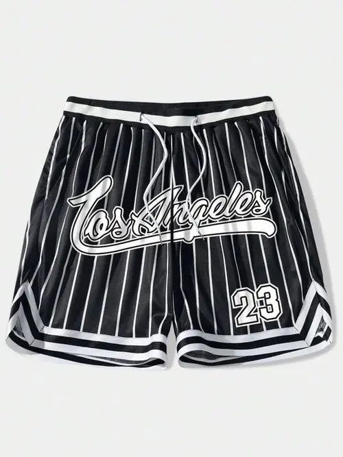 VIBE Stripe basketball Graphic shorts DRIP Size US 30 / EU 46 - 1 Thumbnail
