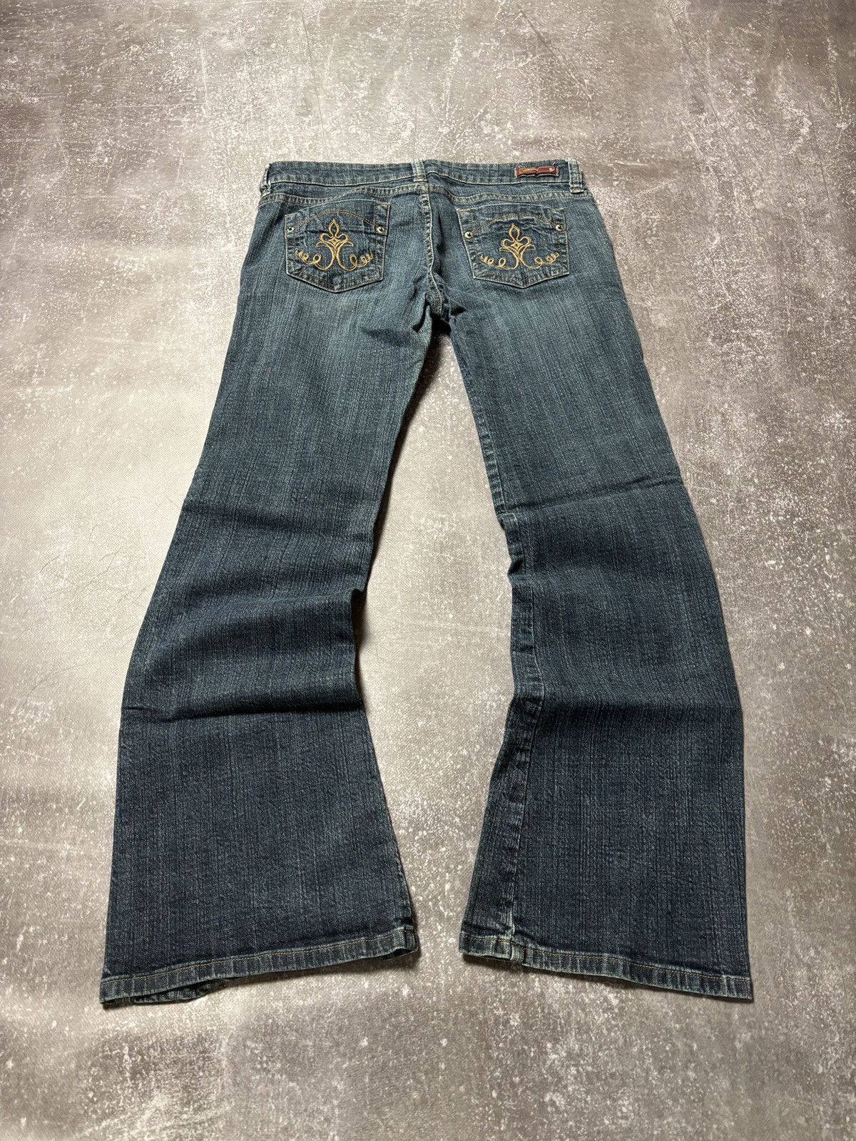 Hysteric Glamour FLARED VINTAGE Y2K velvet Jeans if six was nine style Size US 31 - 1 Thumbnail