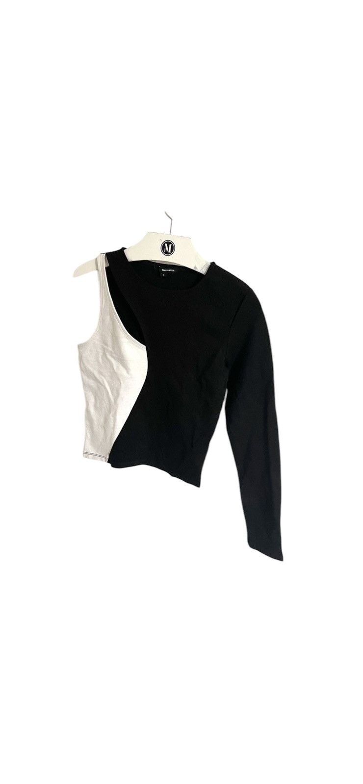 Y2K Asymmetric Top like copine 2000s jpg cdg margiela