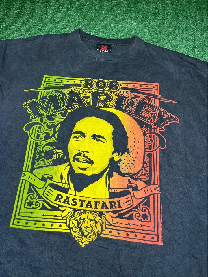 Bob Marley Vintage Bob Marley T-shirt Size 2XL Size US XXL / EU 58 / 5 - 2 Thumbnail