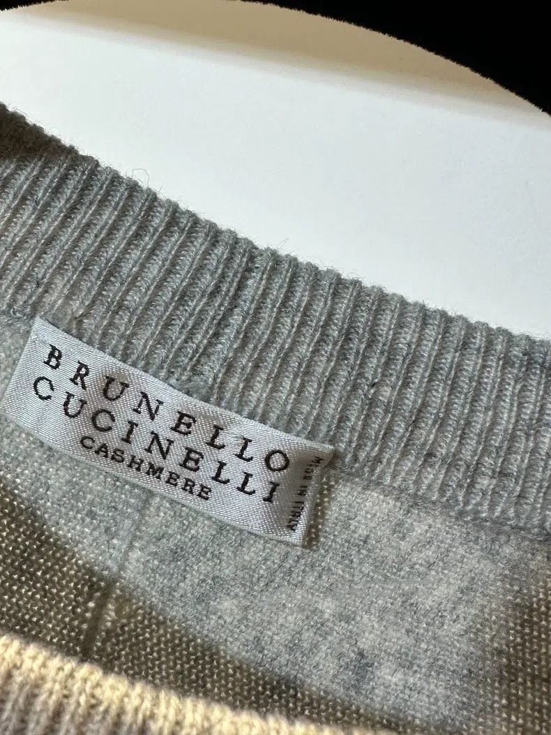 Brunello Cucinelli Brunello Cucinelli Cashmere sweater Size L / US 10 / IT 46 - 2 Thumbnail