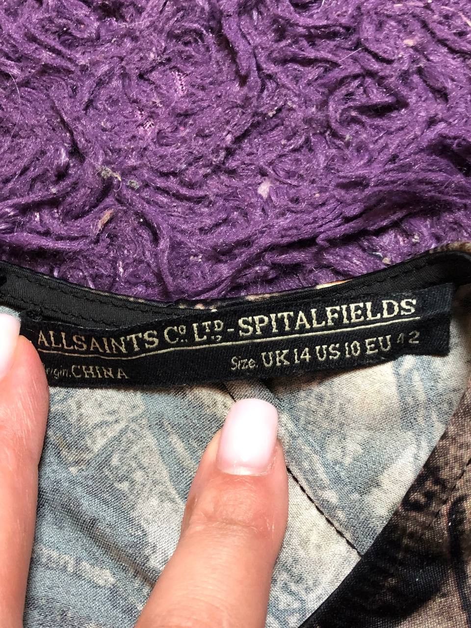 Allsaints Vintage Midi Skirts Allsaints luxury Y2K streetwear Size L / US 10 / IT 46 - 2 Thumbnail
