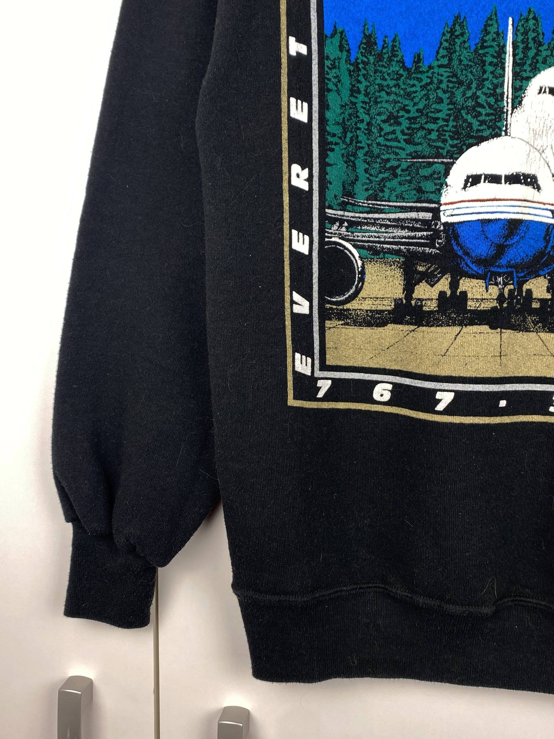 Vintage Vintage Everett Washington 90s Jerzees Graphic Sweatshirt Size US S / EU 44-46 / 1 - 5 Thumbnail