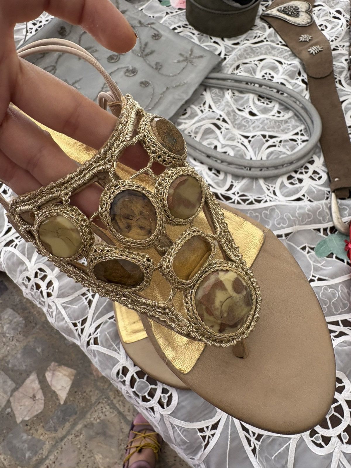 Vintage Gianna Meliani sandals Size US 6 / IT 36 - 11 Thumbnail