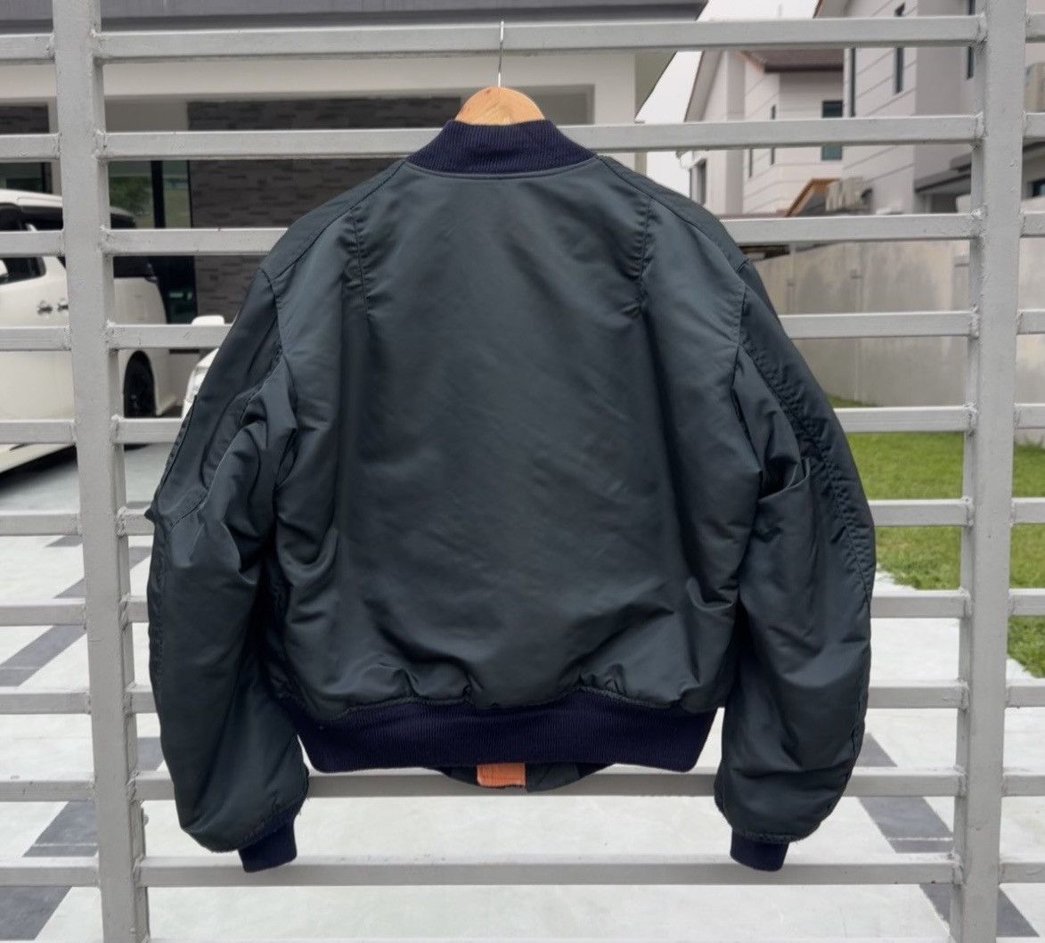 Avirex Vintage Avirex Flyer’s Man Intermediate MA-1 Bomber Jacket🇺🇸 Size US XL / EU 56 / 4 - 2 Thumbnail