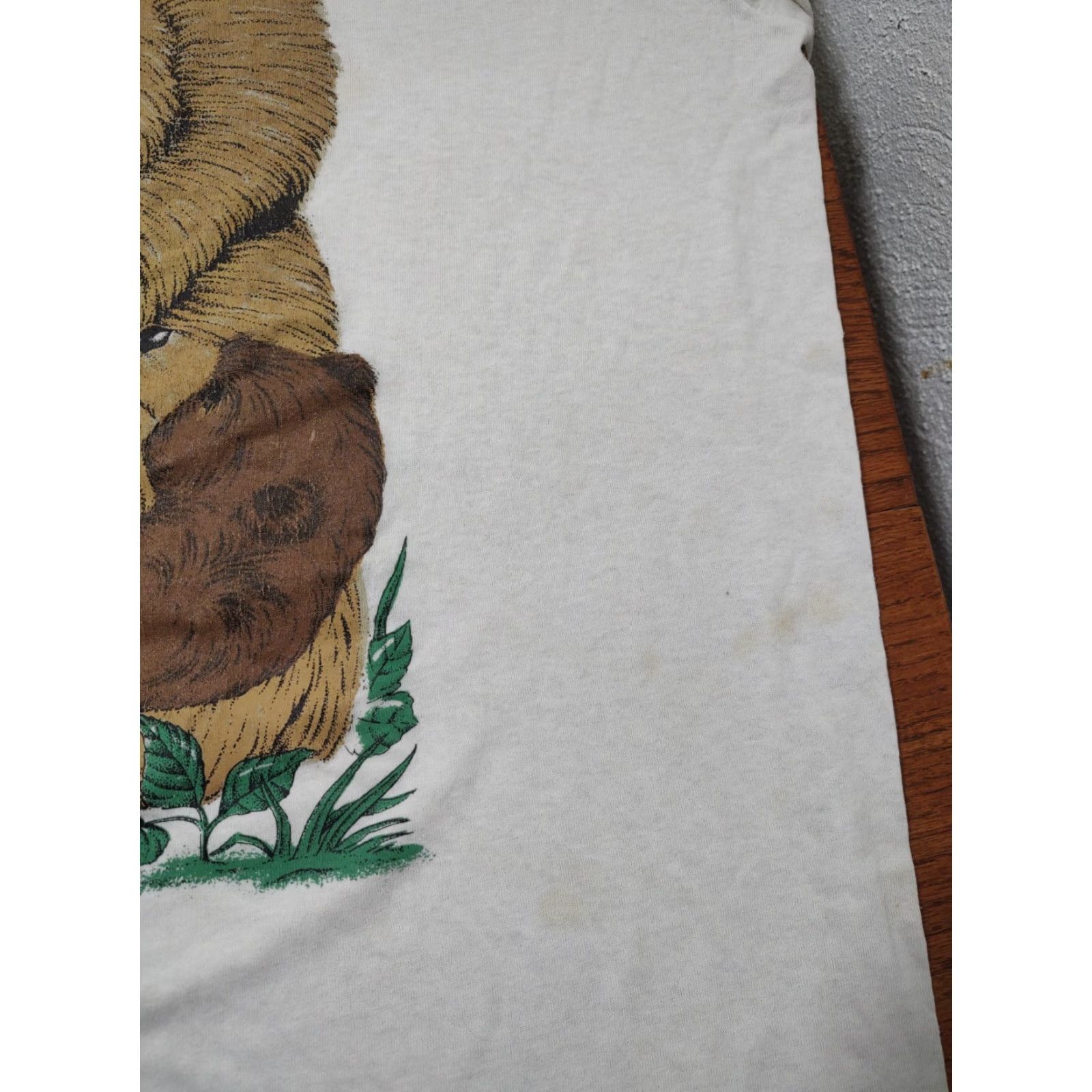Vintage VINTAGE Gray Sleep Shirt Womens One Size Gray Bears USA Made 90s 80s Classic Nature Shirt Womens Shoes? Size ONE SIZE - 6 Thumbnail