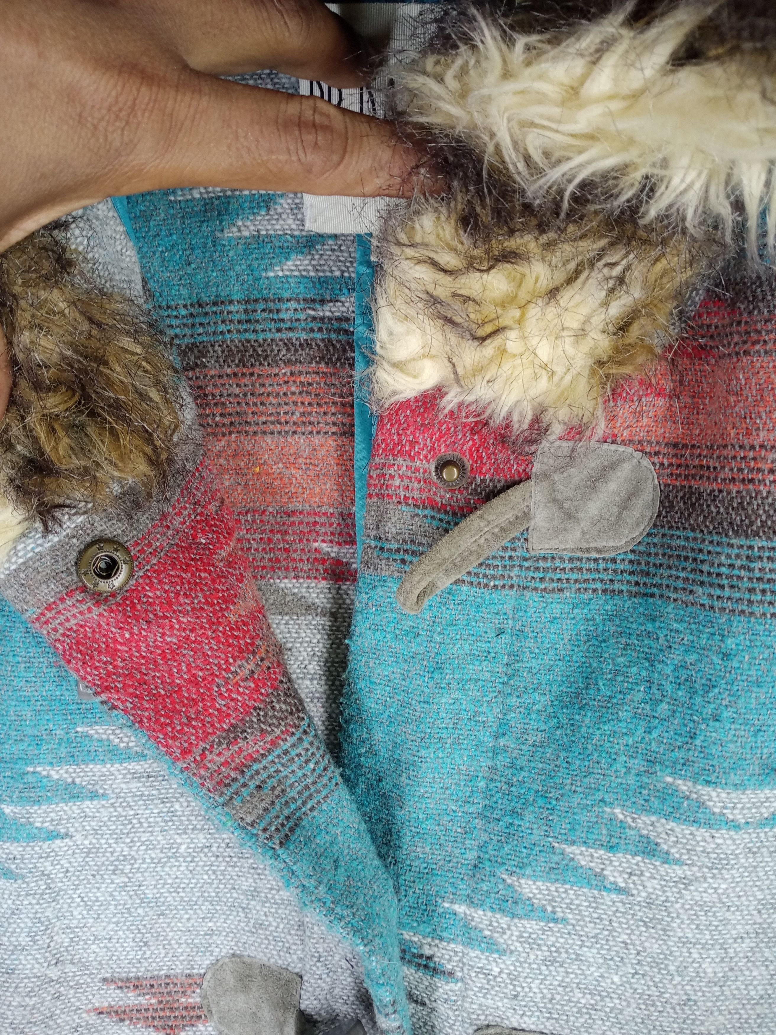 Dakota Grizzly Rare Vintage BB Dakota Navajo Hoodie Long Jacket Size US S / EU 44-46 / 1 - 15 Thumbnail