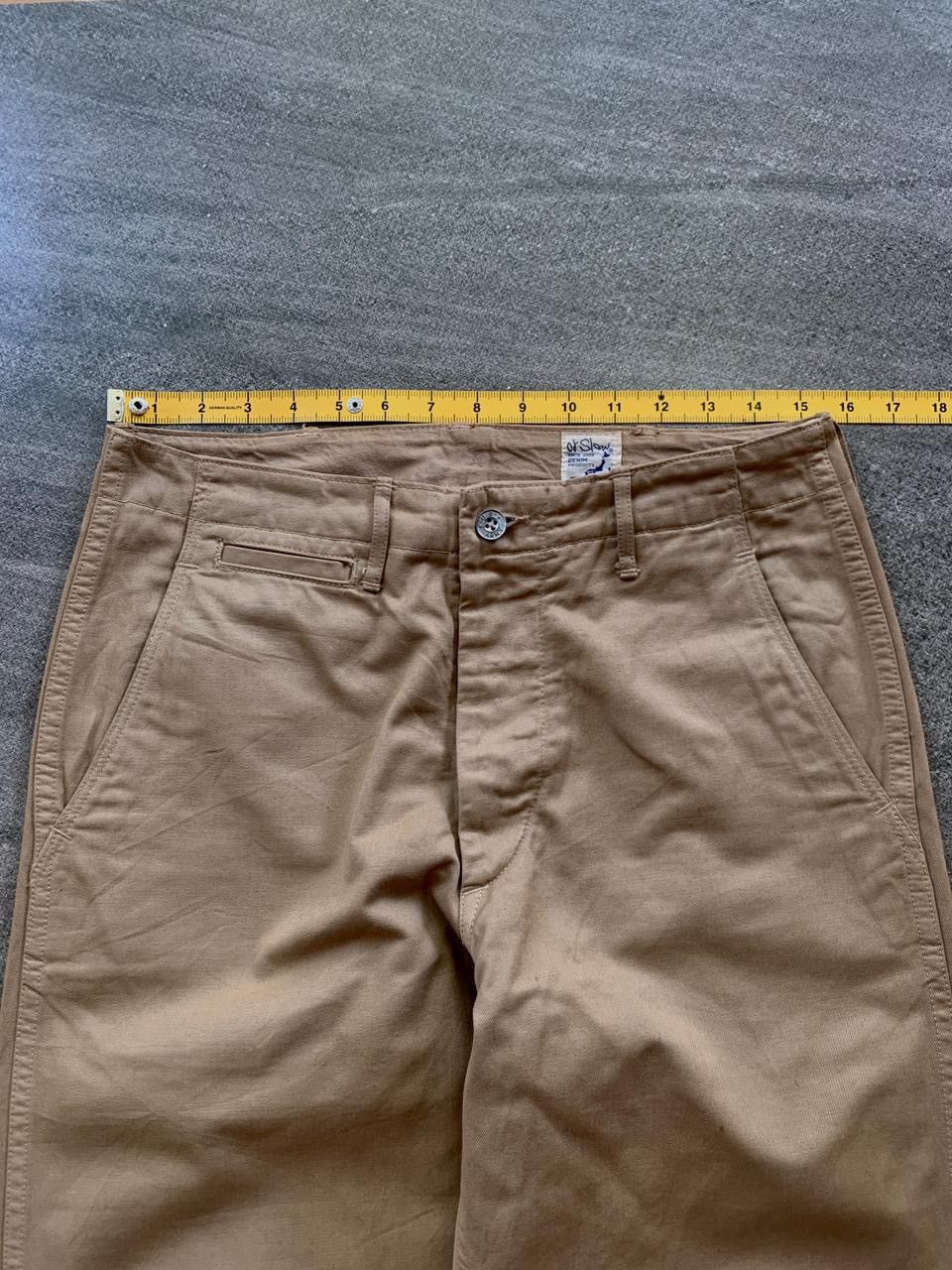 Orslow FREE TAX! Buckle Back Work Pants Size US 31 - 12 Thumbnail