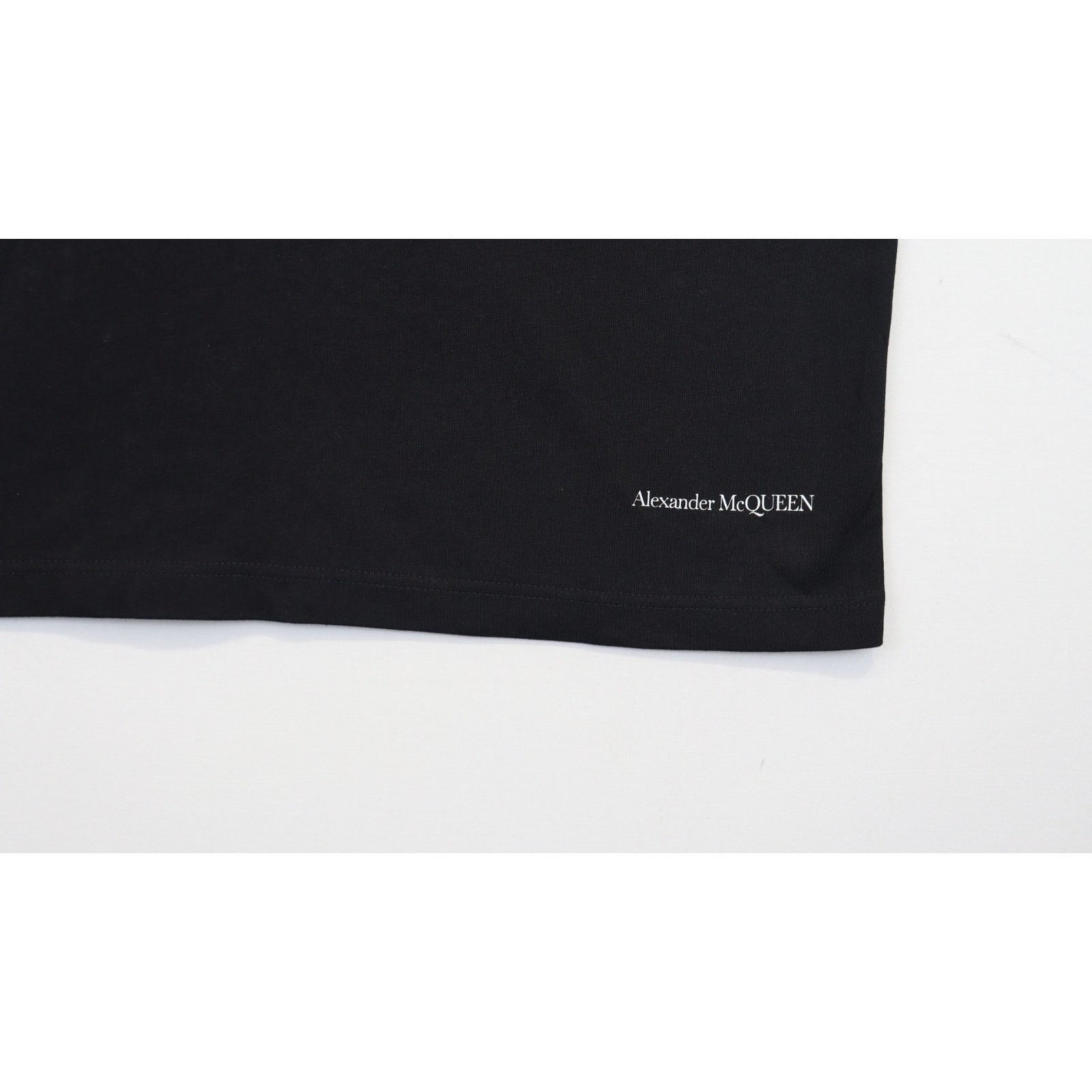 Alexander McQueen o1rshd1 ***Defective / T-Shirt in Black Size US S / EU 44-46 / 1 - 8 Thumbnail