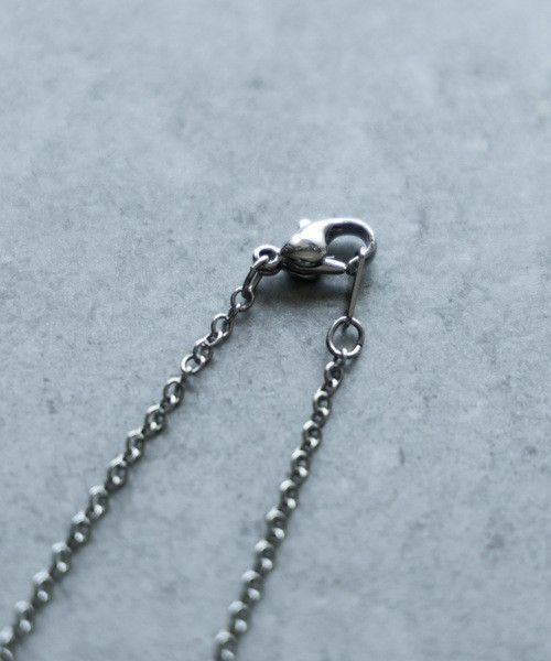 Number (N)ine NO TARIFFS! Number nine round logo stone charm necklace Size ONE SIZE - 8 Thumbnail
