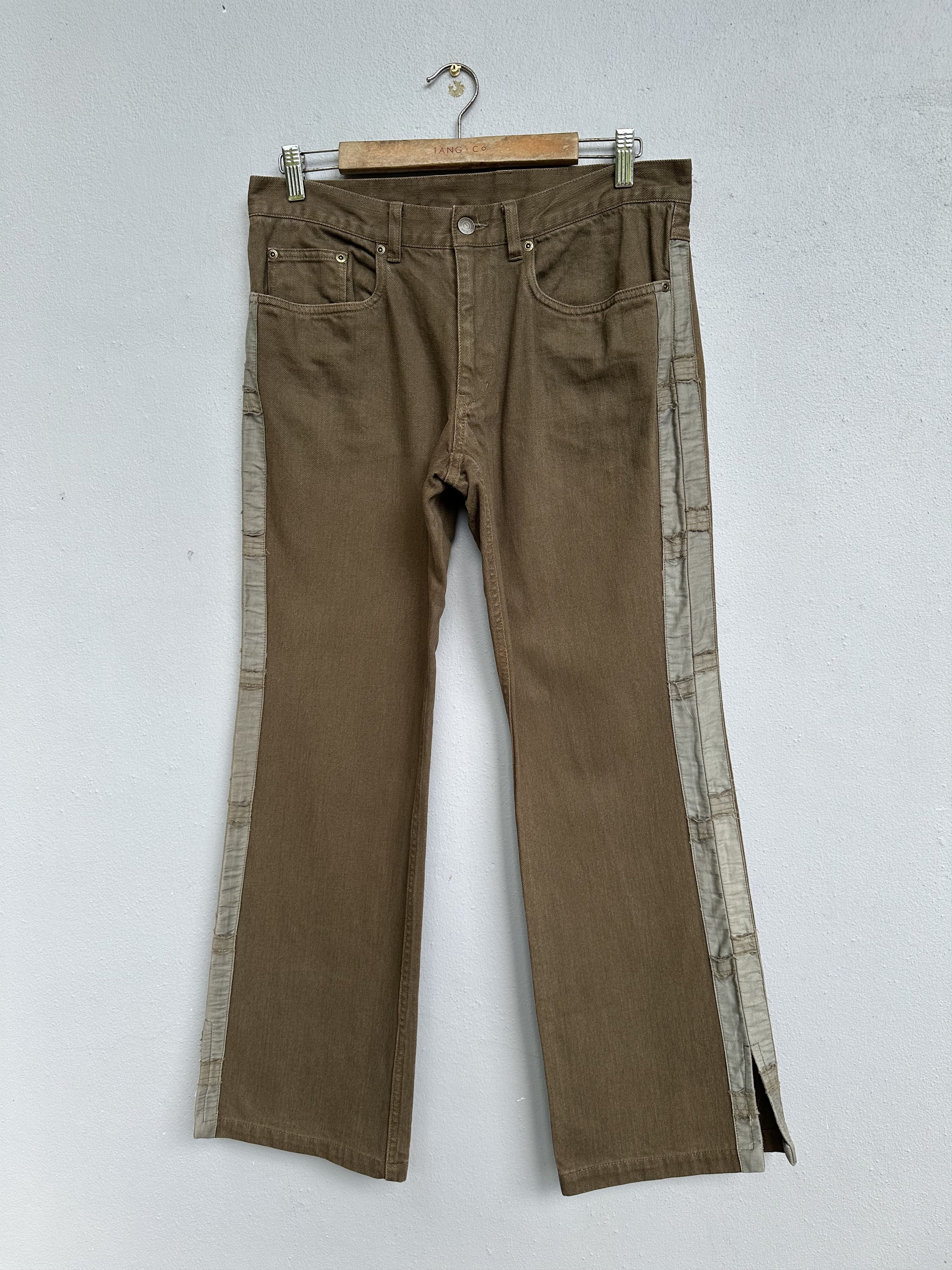 Matsuda Japanese Brand Monsieur Nicole Side Tape Denim Jeans Size US 32 / EU 48 - 1 Thumbnail