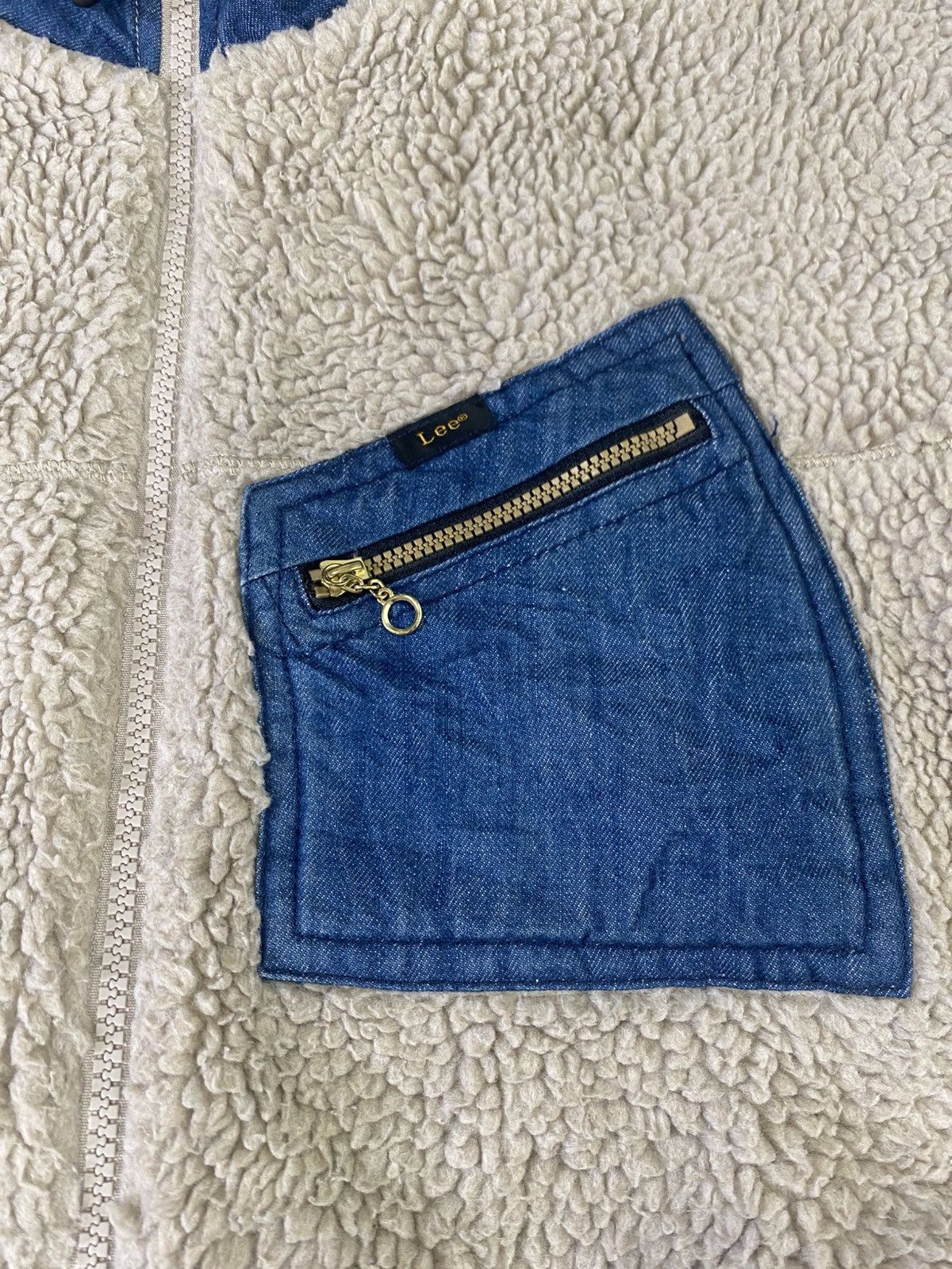 Japanese Brand Rare Lee X Union Made X Takeo Kikuchi Fleece Sweater Size US S / EU 44-46 / 1 - 10 Thumbnail