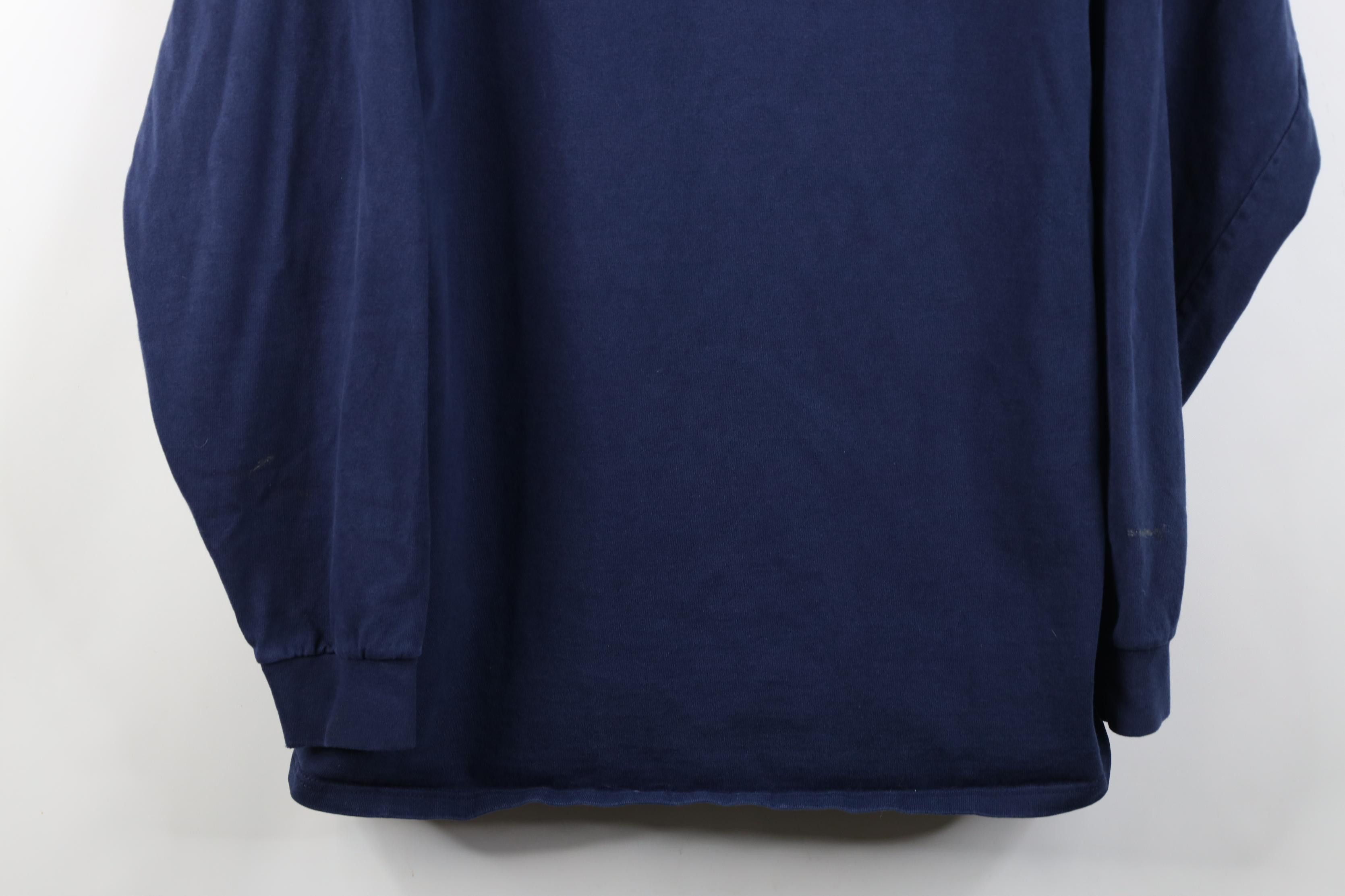 Vintage Vintage 90s Streetwear Heavyweight Long Sleeve T-Shirt USA Size US L / EU 52-54 / 3 - 3 Thumbnail