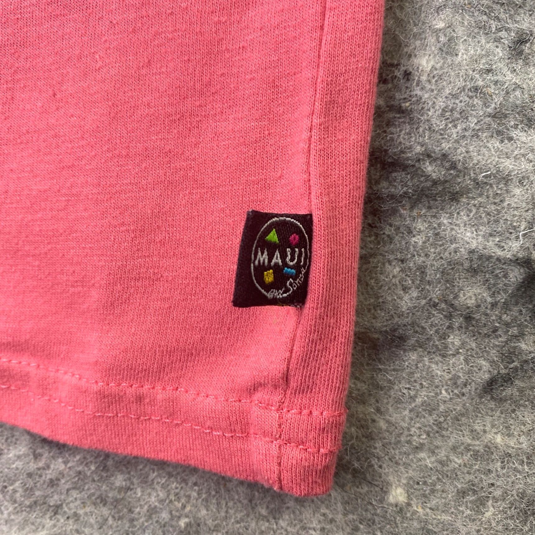 Pinko Maui And Sons Womens Shirt Small Pink Logo Graphic Tee Size S / US 4 / IT 40 - 6 Thumbnail