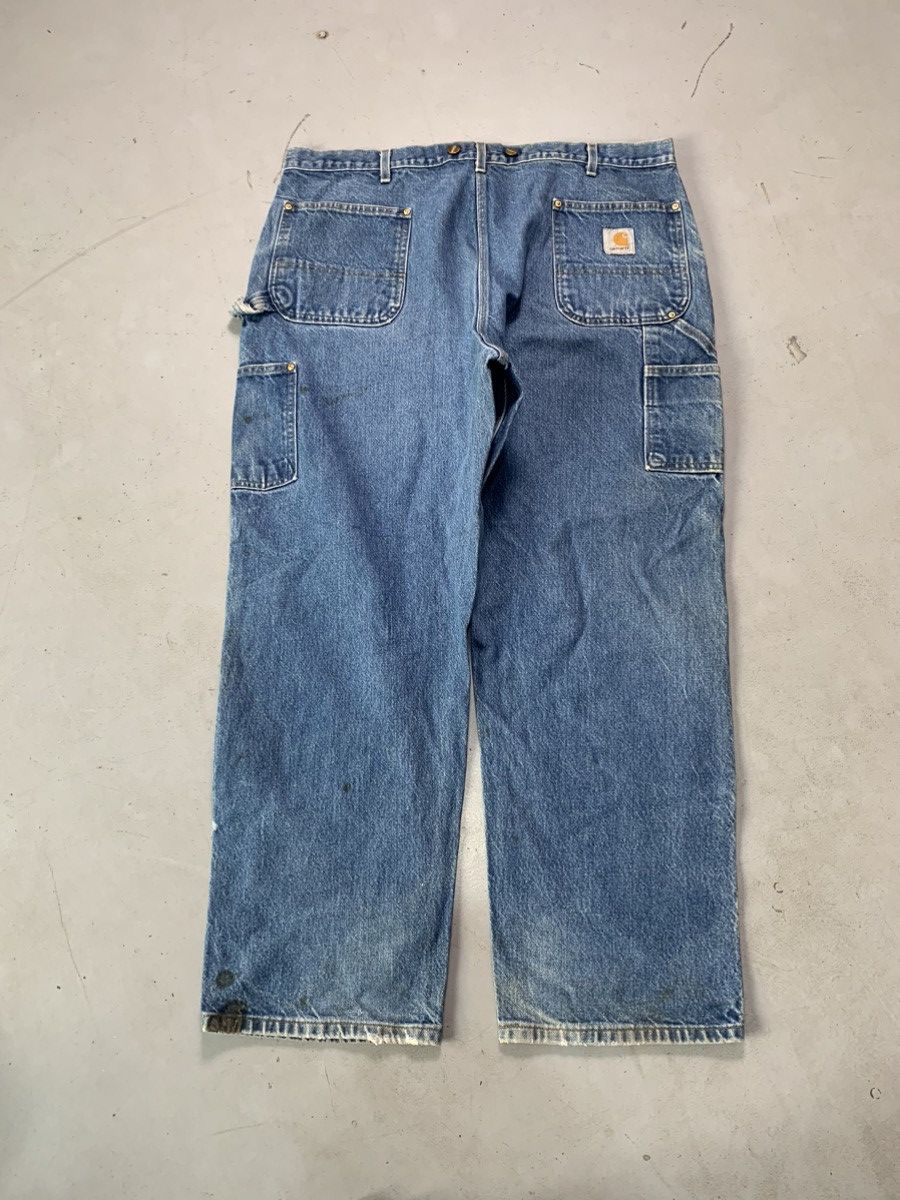 Carhartt Vintage Carhartt B136 dst double knee denim Size US 40 / EU 56 - 2 Thumbnail