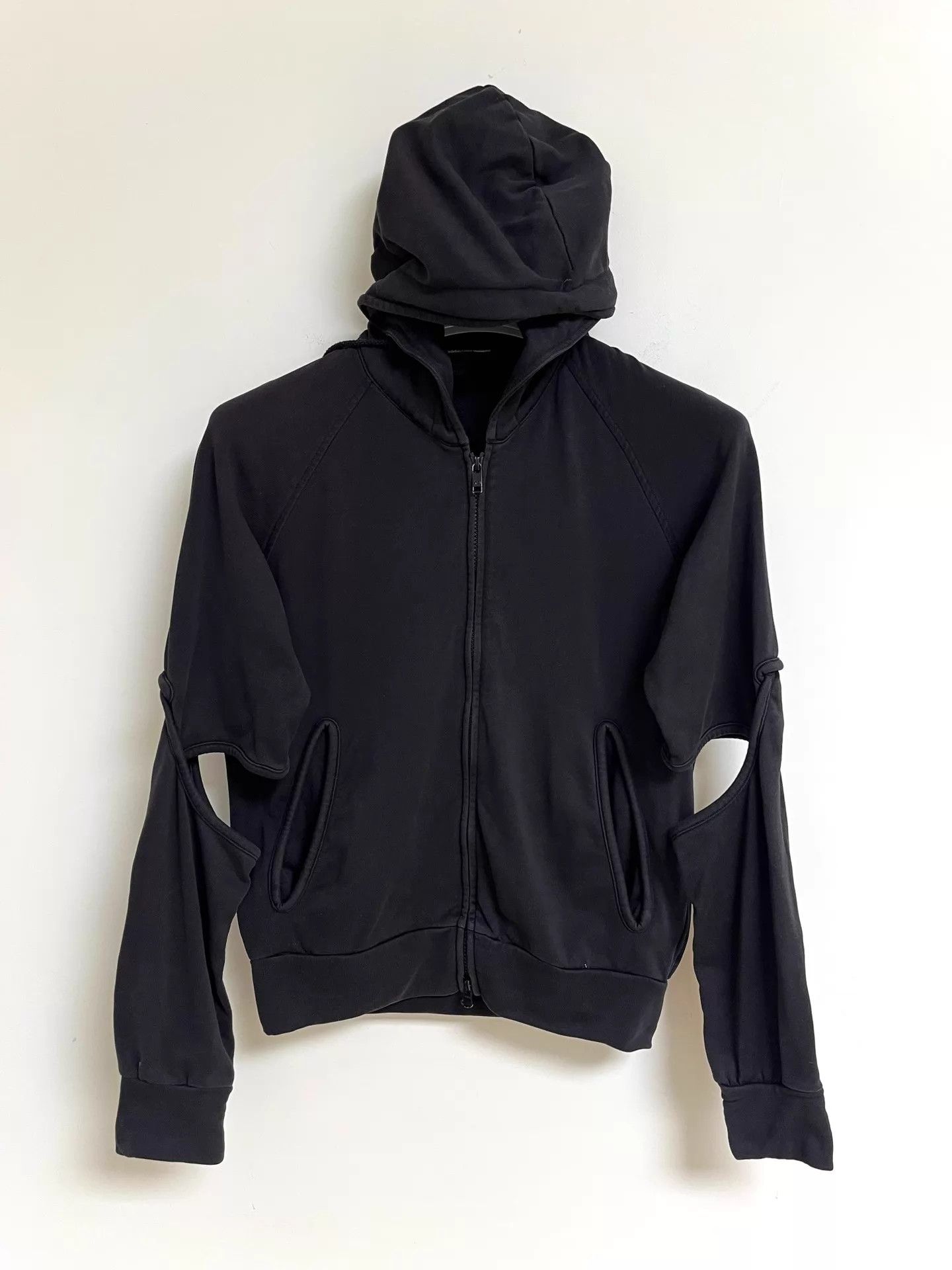 Adidas Adidas Y-3 Cutout Hoodie 10ss Size S / US 4 / IT 40 - 1 Thumbnail