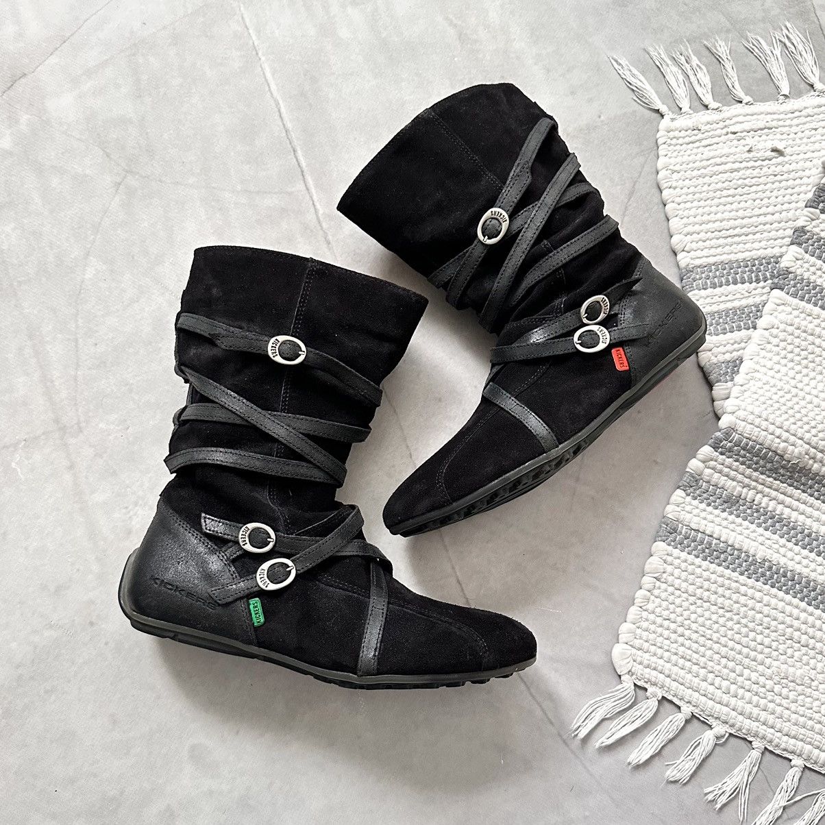 Jil Sander × Puma Punk Kickers Straps Boxing Biker Boots Bikkembergs Ash Vibe Size US 9 / IT 39 - 1 Thumbnail