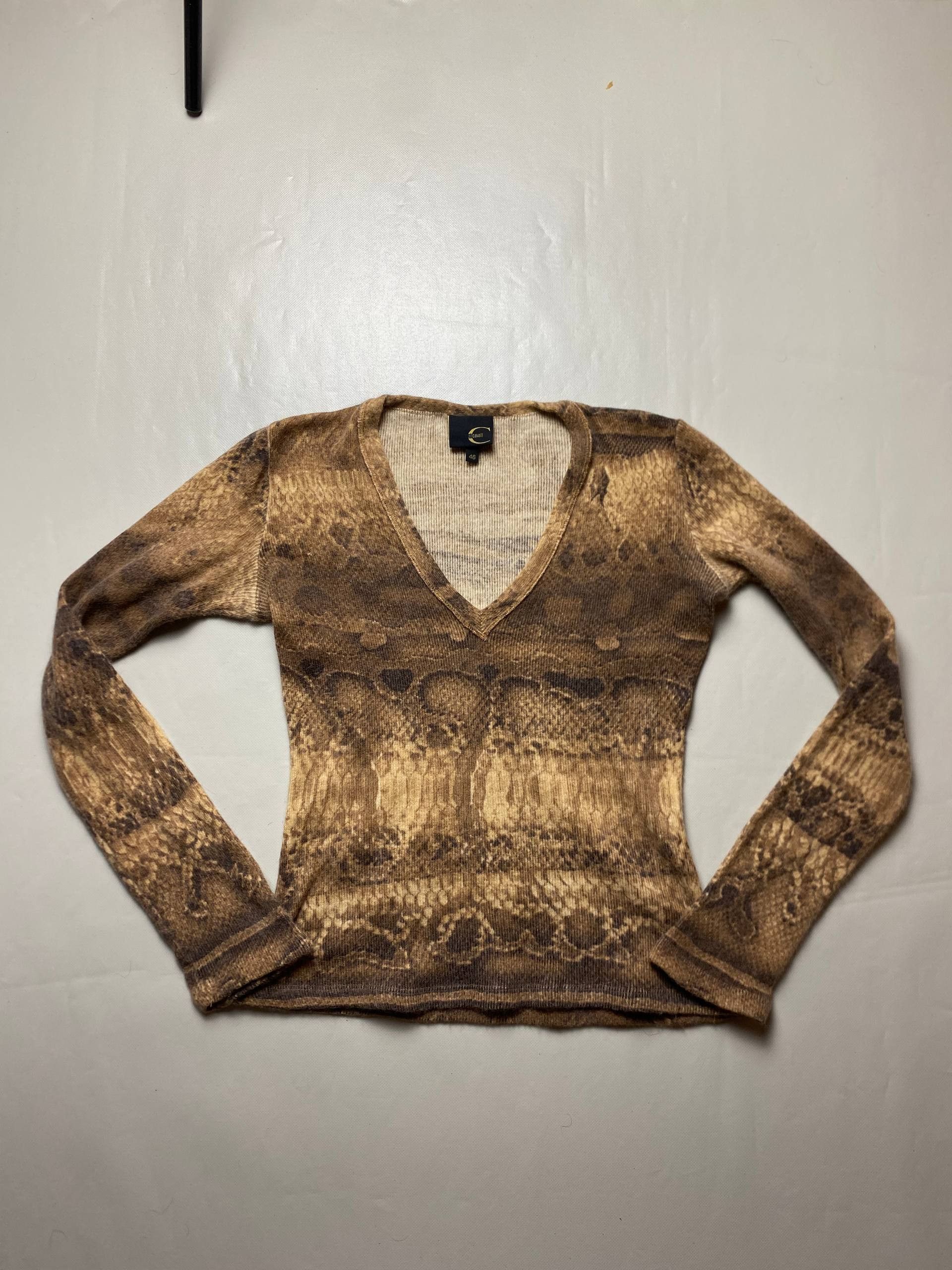 Just Cavalli Vintage Rare Just Cavalli Swetaer Size L / US 10 / IT 46 - 1 Thumbnail