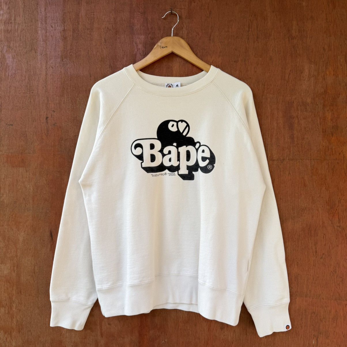 Bape Vintage OG Bape Baby Milo Sweatshirt Size US M / EU 48-50 / 2 - 1 Thumbnail