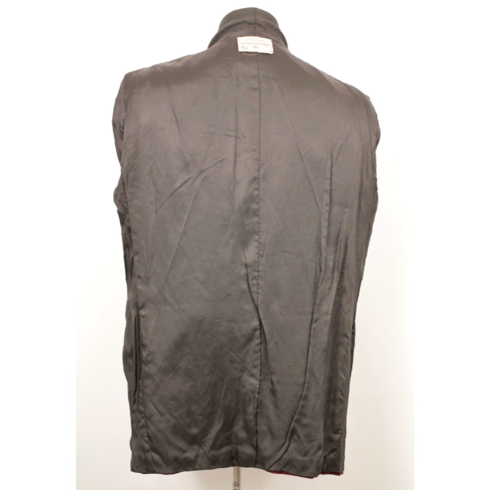 Velvet VTG Vintage 50s Smoking Jacket Robe / Red Velvet 44 Mens Hugh Hefner Style - 1950s Size US S / EU 44-46 / 1 - 3 Thumbnail