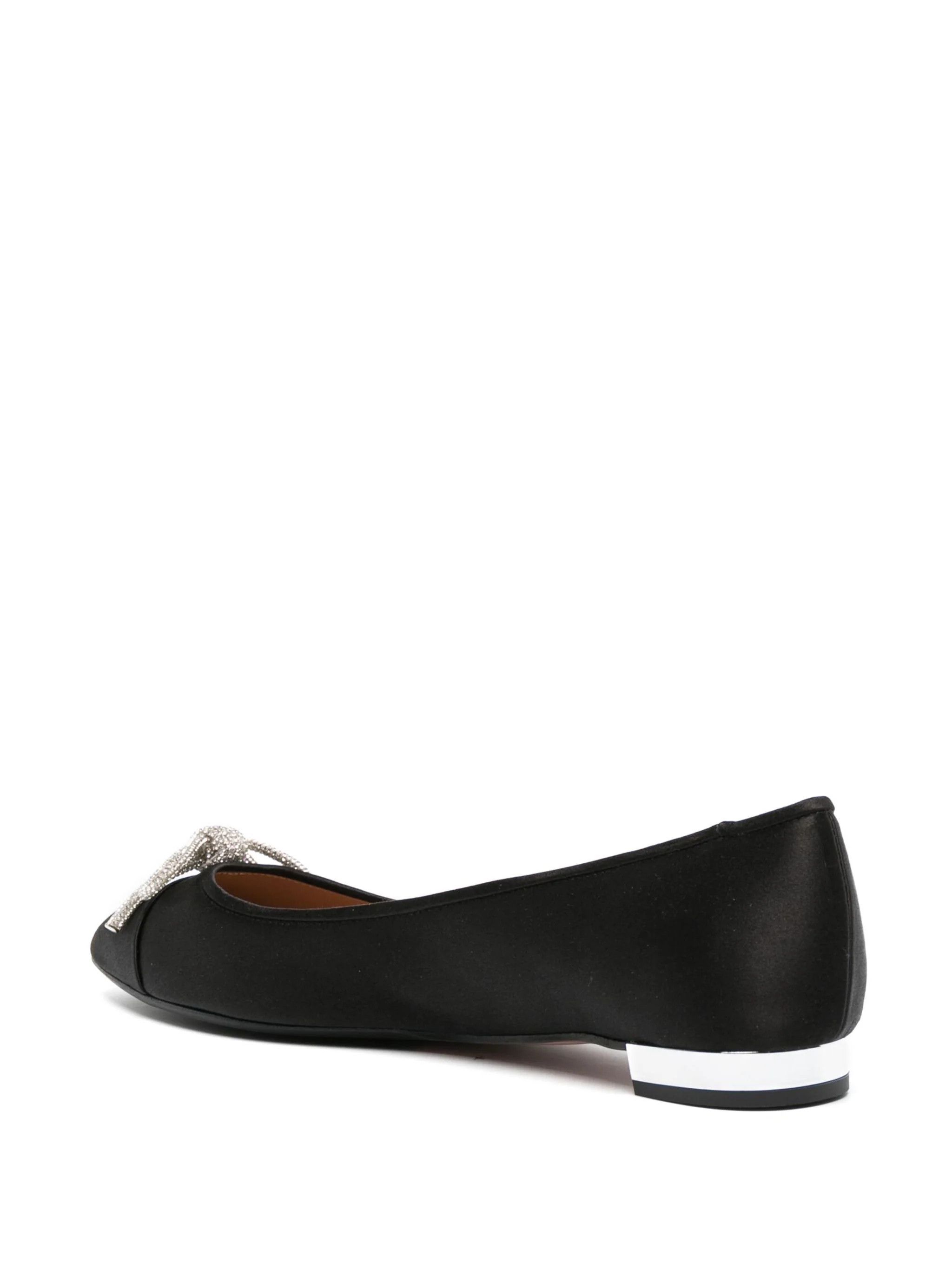 Aquazzura o1srvl11e1024 Flats in Black Size US 6 / IT 36 - 4 Thumbnail