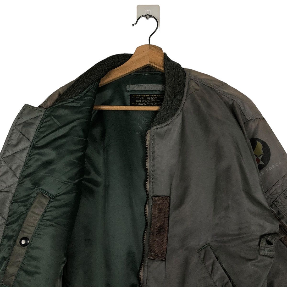 Buzz Rickson's 🔥VINTAGE MA-1 BOMBER JACKET BUZZ RICKSON TOYO ENTERPRISE Size US M / EU 48-50 / 2 - 15 Thumbnail