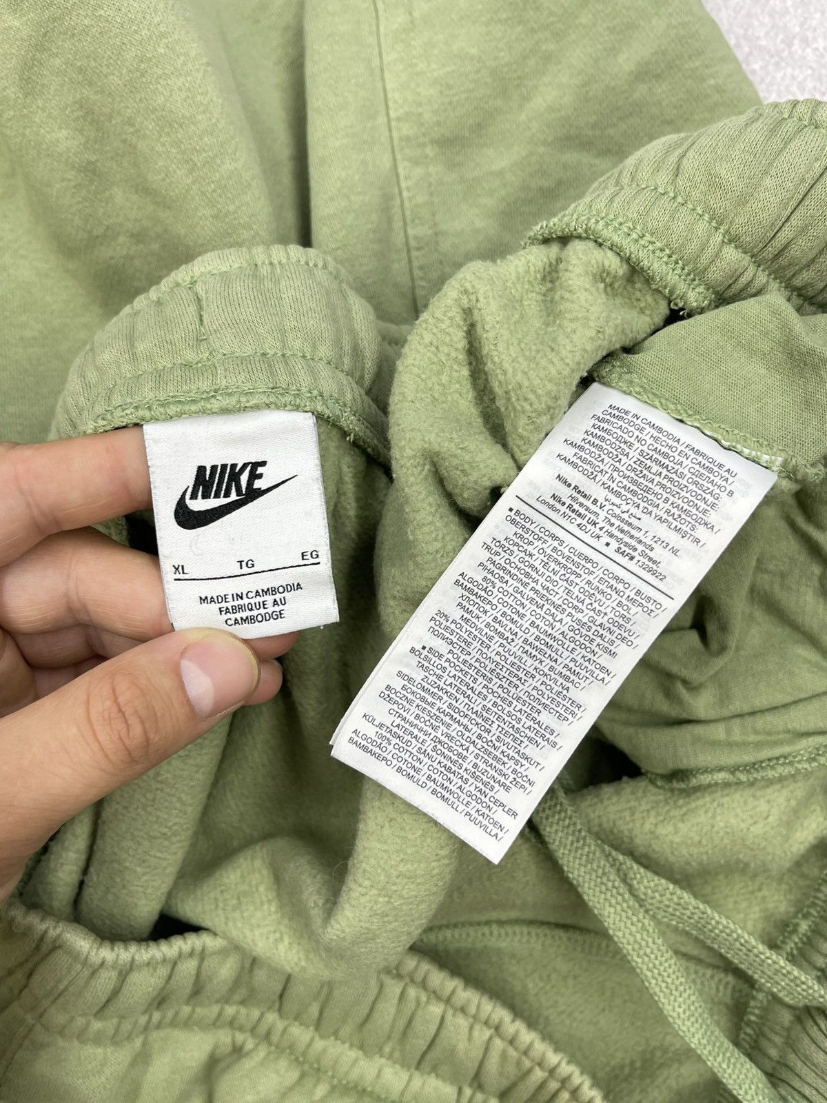 Jordan Brand Mens Nike Cargo Shorts Green Drill Y2K ACG TN Size US 36 / EU 52 - 6 Thumbnail