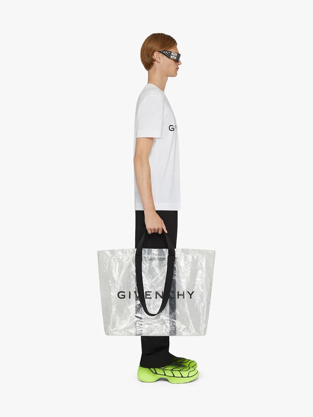 Givenchy o1w1db10925 Slim Fit T-Shirt in White Size US XXL / EU 58 / 5 - 3 Thumbnail