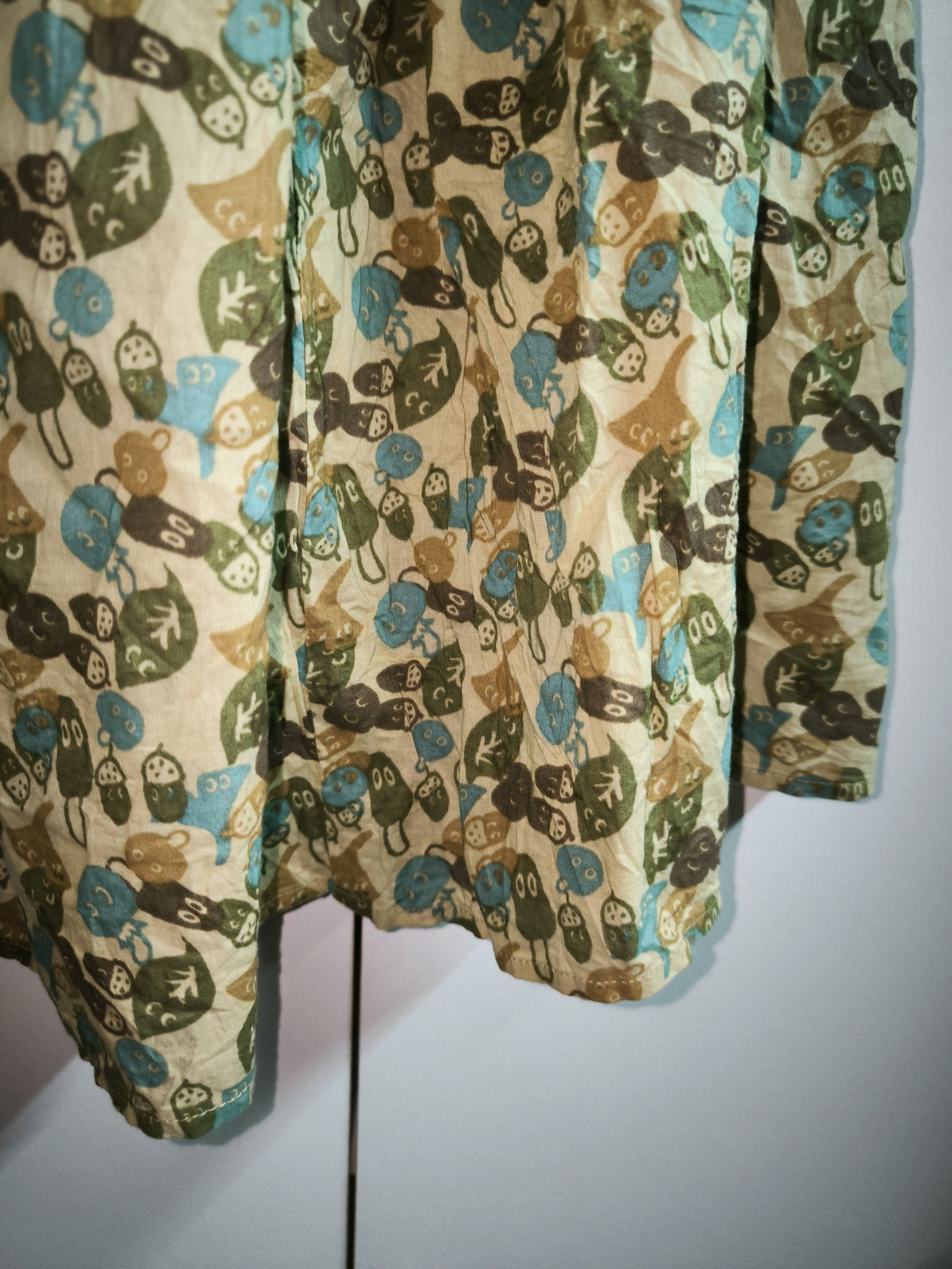 Issey Miyake × Japanese Brand × Ne-Net All Over Print Skirt Size 29" - 7 Thumbnail