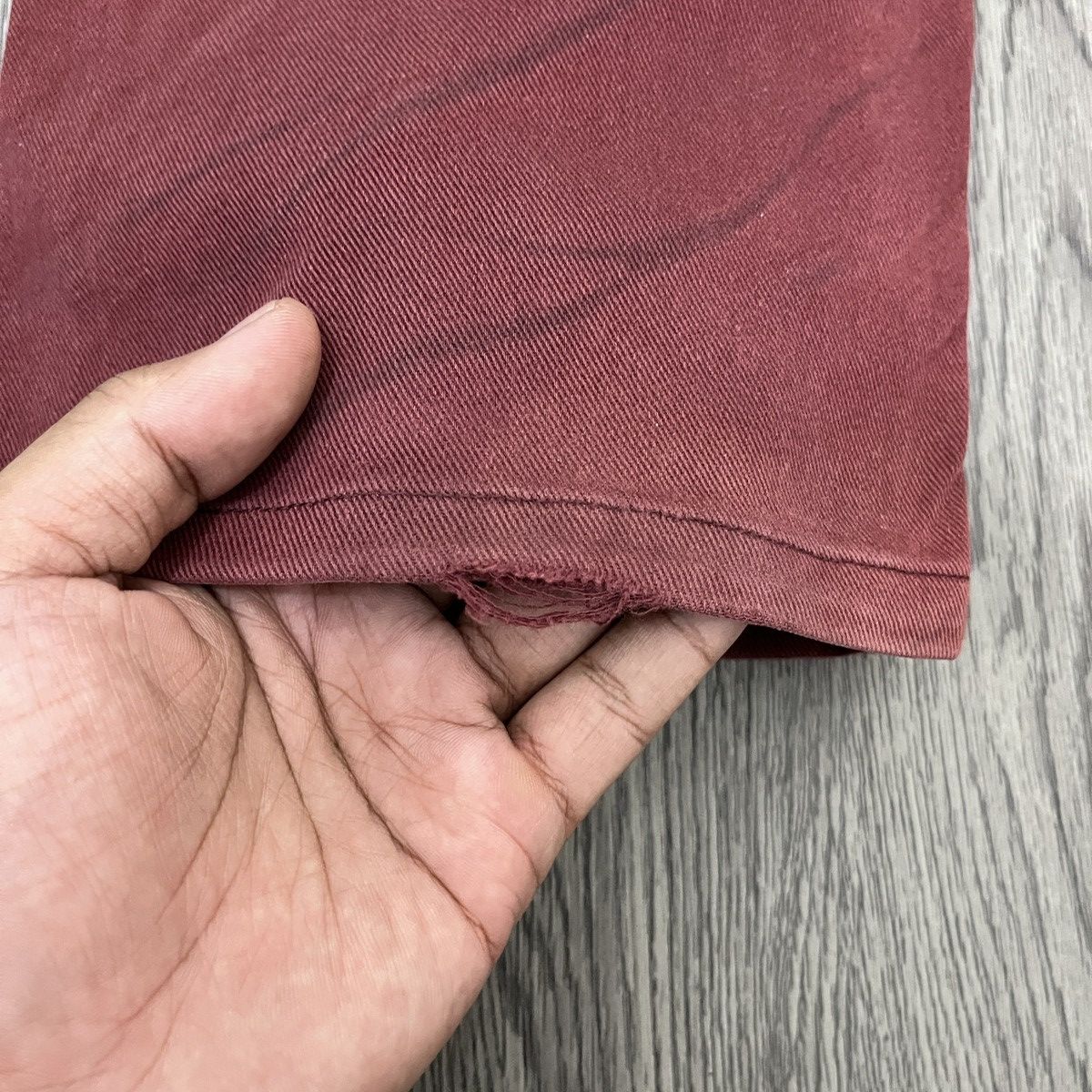 14th Addiction 2000s In The Attic - Red Blood Distressed Denim ifsix Lgb Size US 31 - 16 Thumbnail