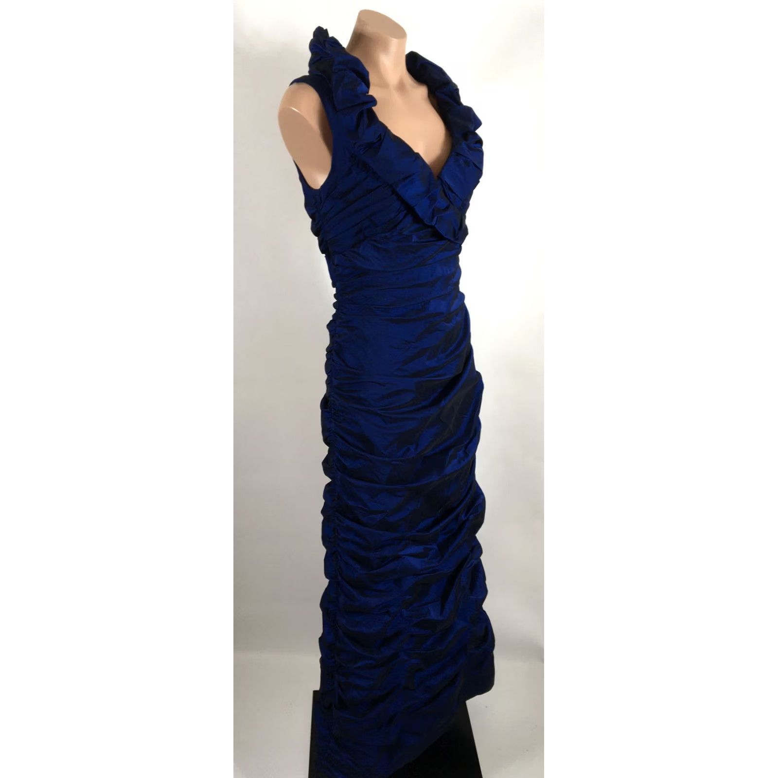 adrianna papell vintage blue dress Occasions Iridescent MOB Evening Ruched Sheath Sz 8 Sleeveless Scoop Neck Party/Cocktail effortless touch Apr-24 kelsey_white Our bestselling Black Velvet Colors:Sky Blue 818 - Not available