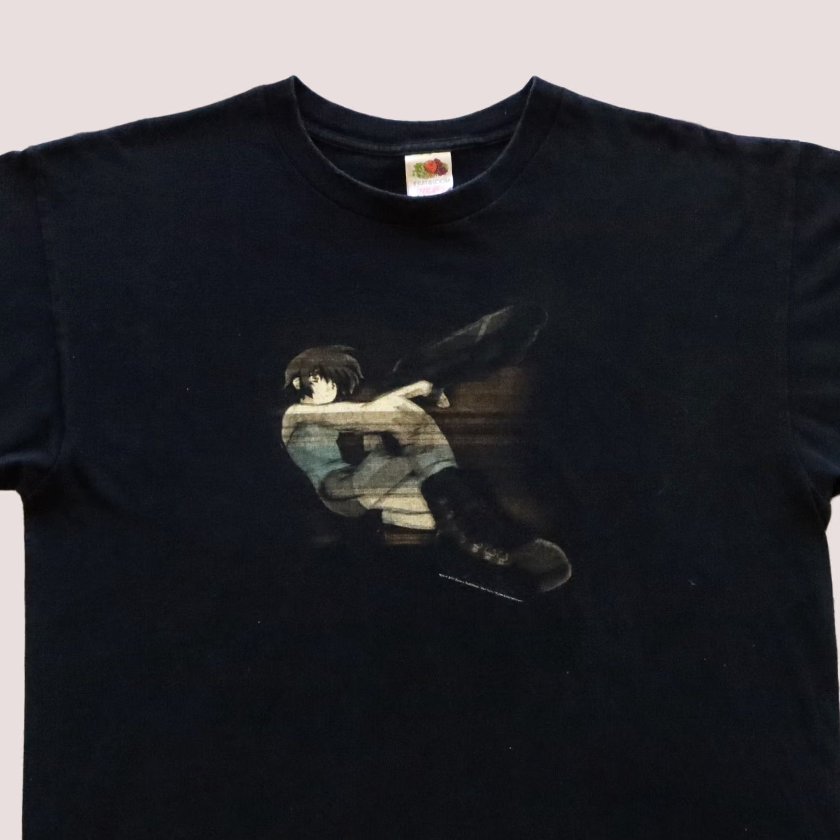 Vintage VINTAGE Noir Anime Tee Shirt XL Black Mens XS? Size US XL / EU 56 / 4 - 1 Thumbnail