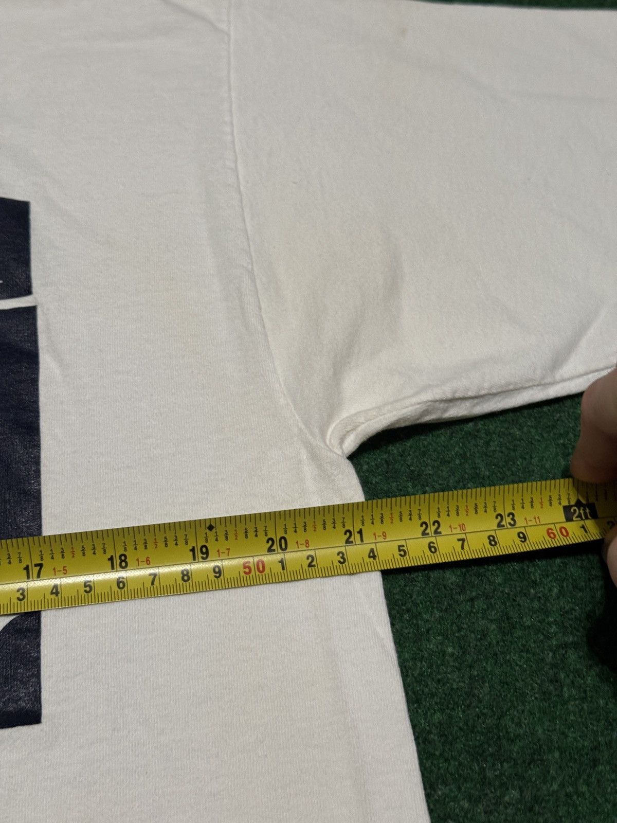 Jansport Slippery Rock University Large Vintage 90s White T Shirt Size US L / EU 52-54 / 3 - 6 Thumbnail