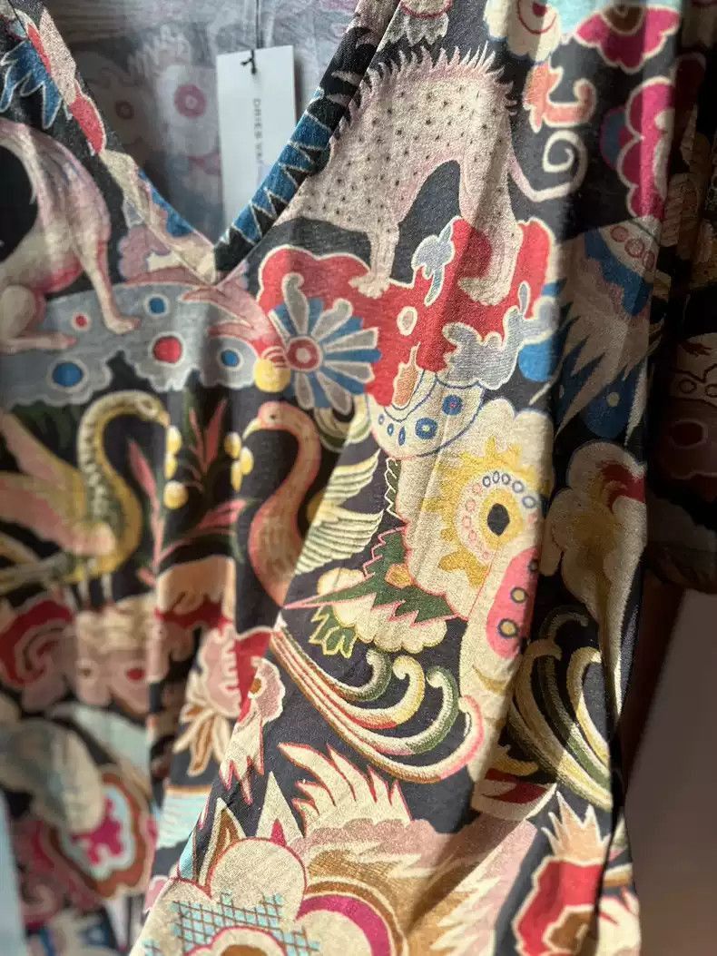 Dries Van Noten Dries Van Noten Dries van noten Printed t-shirt-2507 Size US XL / EU 56 / 4 - 7 Thumbnail