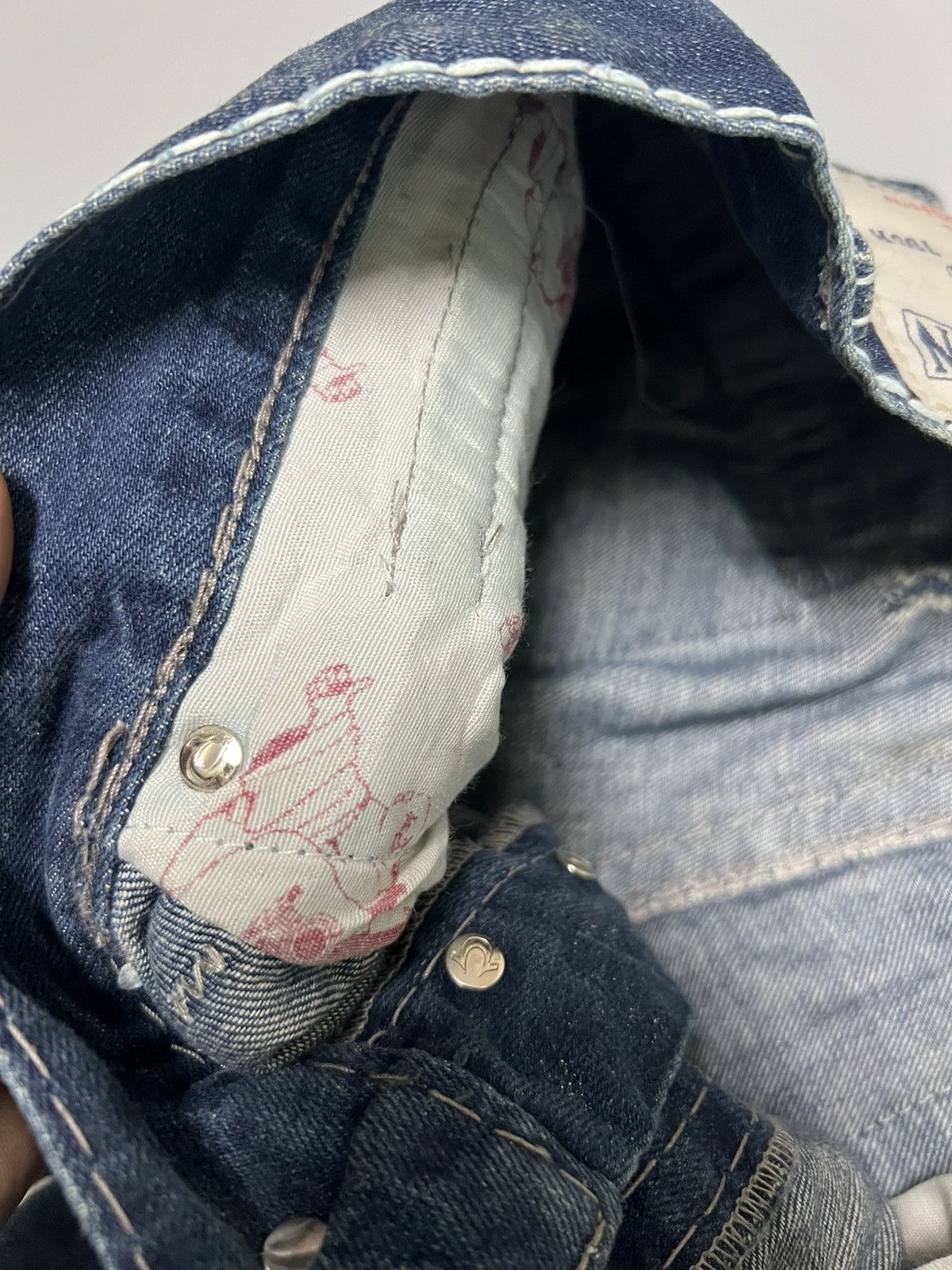 True Religion Vintage true religion double stitch denim Size US 38 / EU 54 - 9 Thumbnail