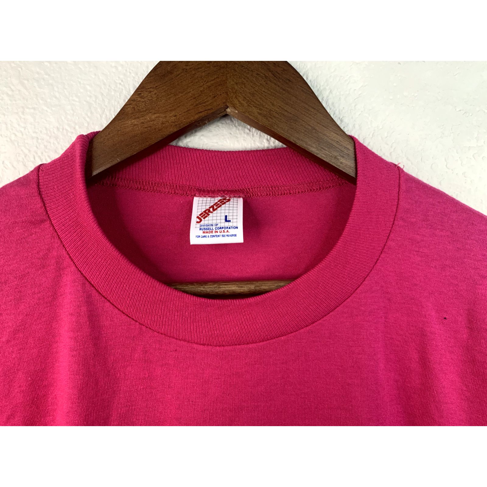 Jerzees Vintage Wyoming Flower Shirt Wildflowers Pink L 90s VTG Size US L / EU 52-54 / 3 - 4 Thumbnail