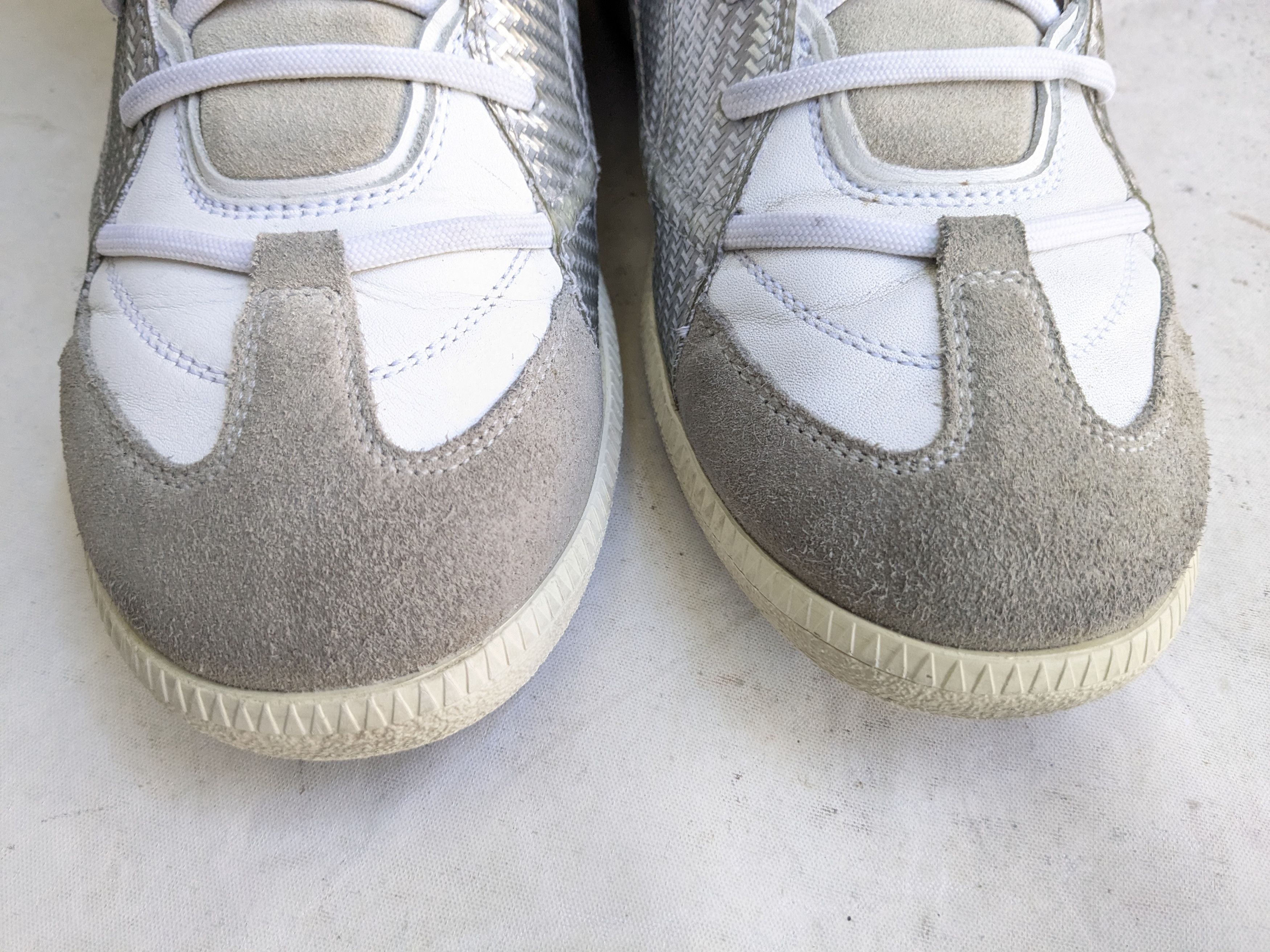 Maison Margiela Maison Margiela High Tops Sneakers 9 42 White Silver Size US 9 / EU 42 - 3 Thumbnail