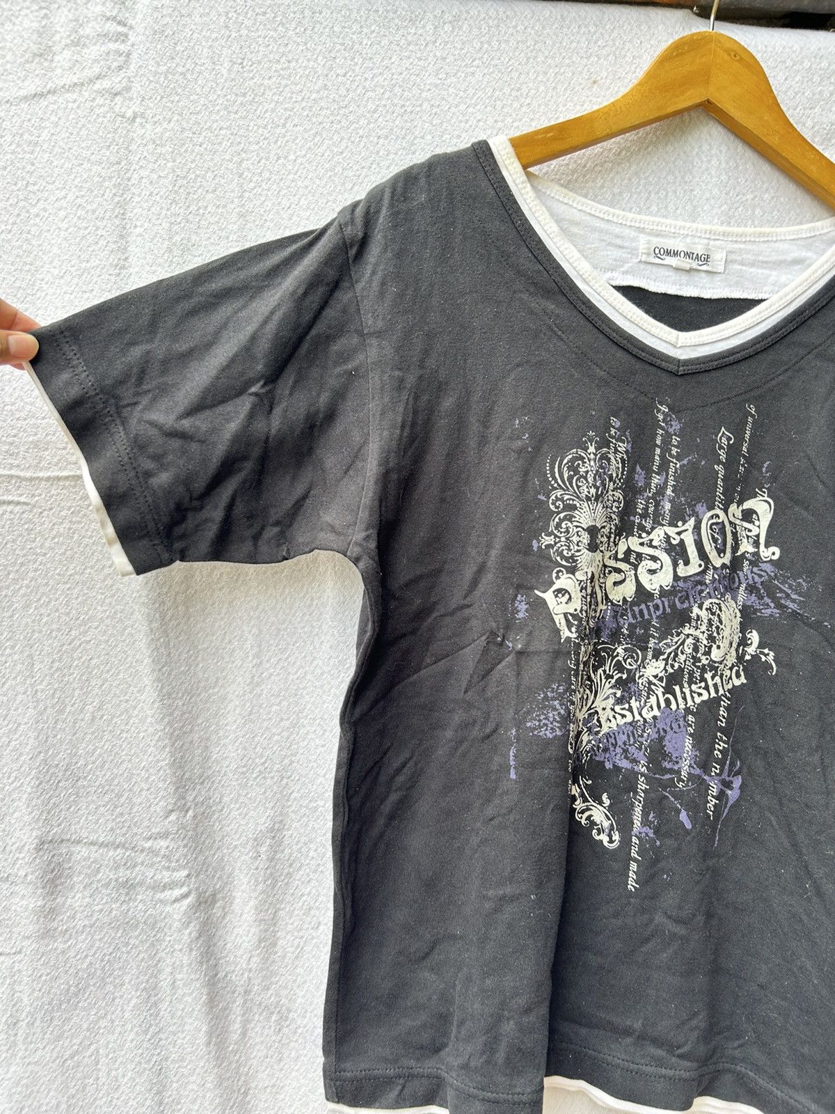 If Six Was Nine × Japanese Brand × Le Grande Bleu (L.G.B.) 💸BINDINGOFFER💸Commontage pission establishea poem tees Size US L / EU 52-54 / 3 - 4 Thumbnail