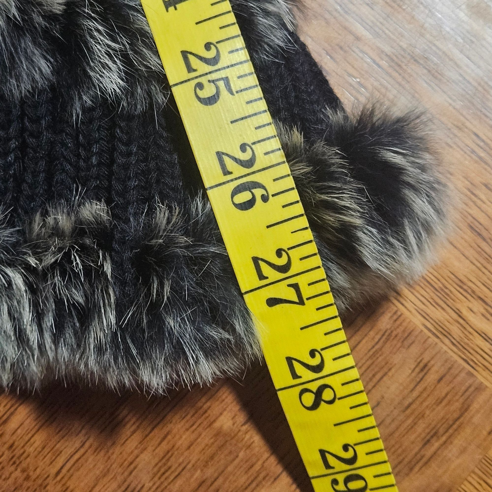 Other Alberto Makali Women’s Fur Trim Knit Vest Black L Whimsygoth Size L / US 10 / IT 46 - 6 Thumbnail