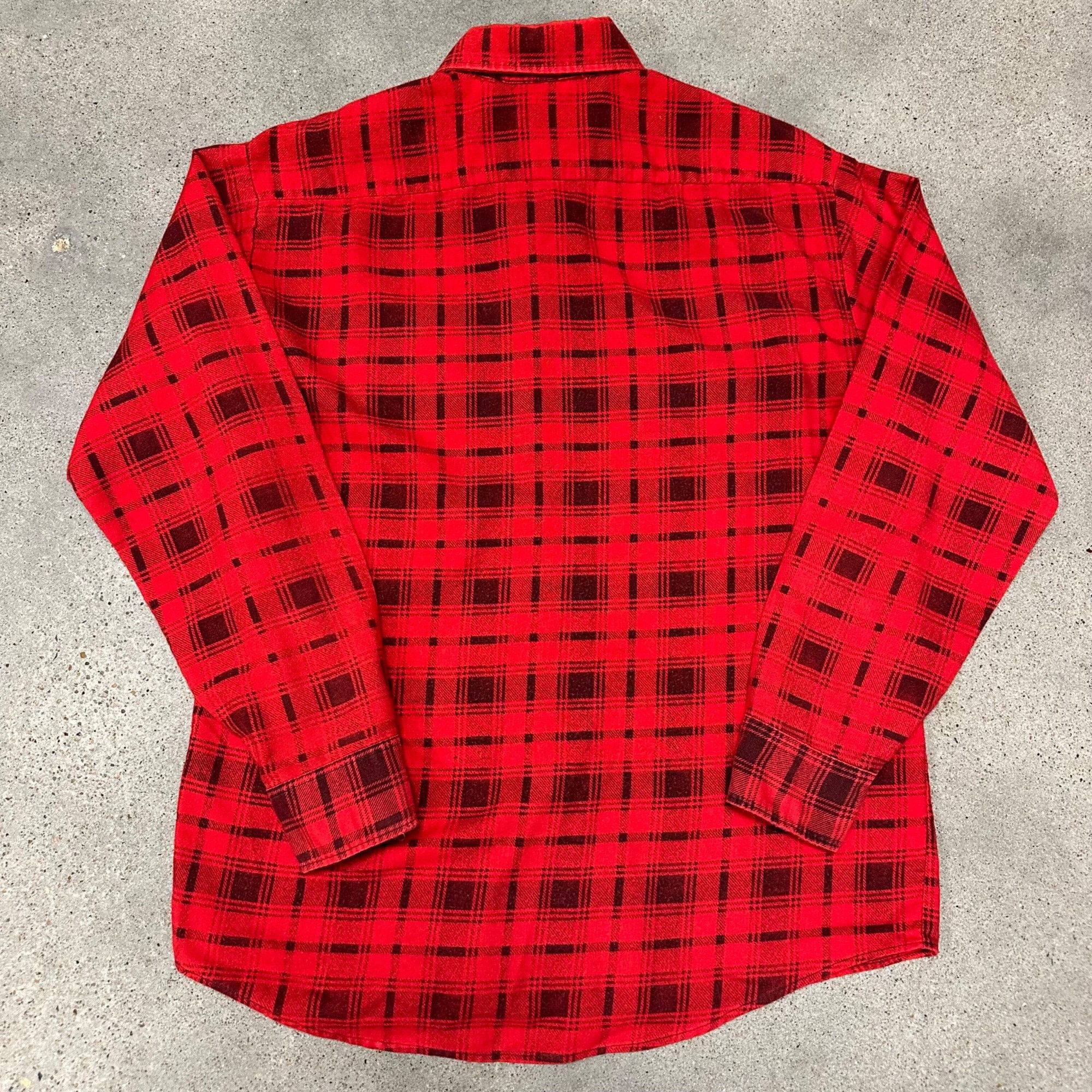 Vintage Vintage 50s/60s Sears Cotton Printed Flannel Button Up Shirt Size US L / EU 52-54 / 3 - 3 Thumbnail