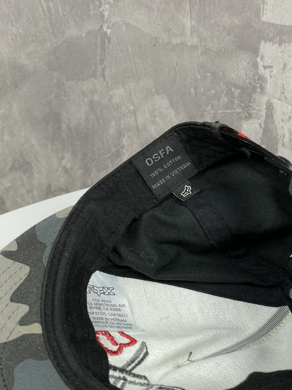 Fox Racing × Vintage Vintage Fox Racing Hat Cap Big Logo Size ONE SIZE - 6 Thumbnail
