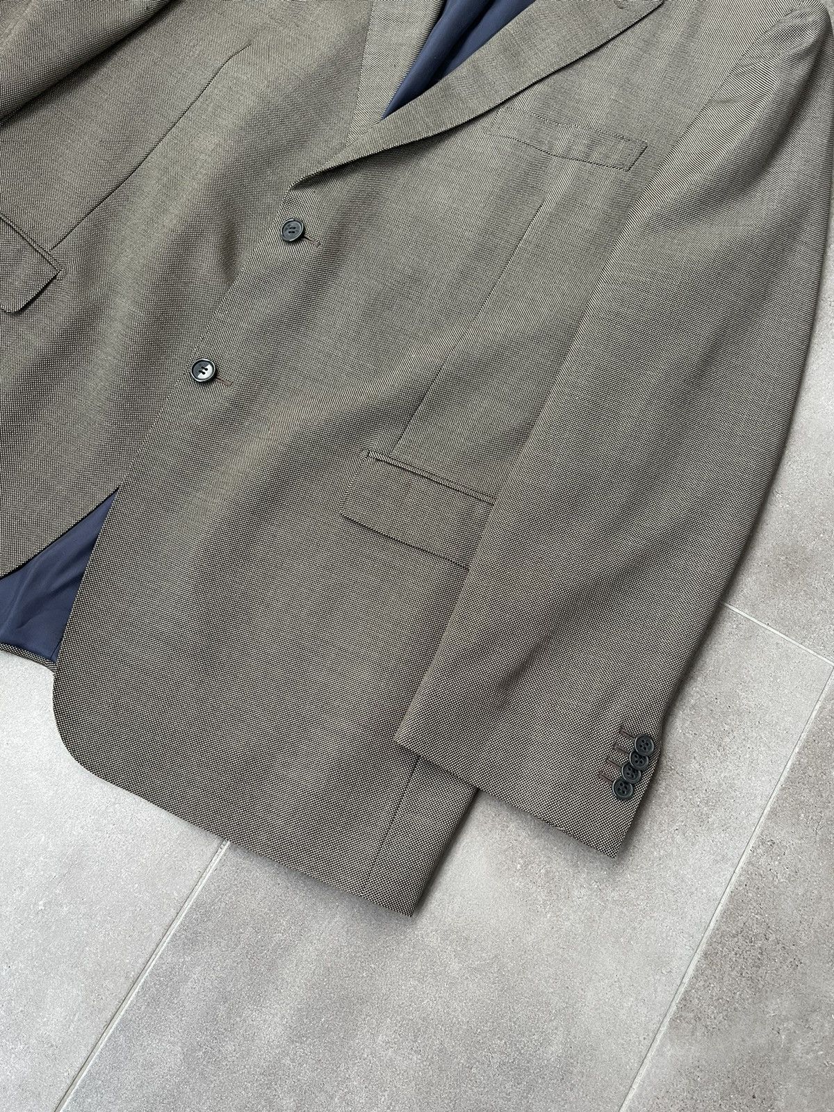 Suitsupply SS10 Suitsupply Grey Wool Casual Blazer Size 50L - 8 Thumbnail