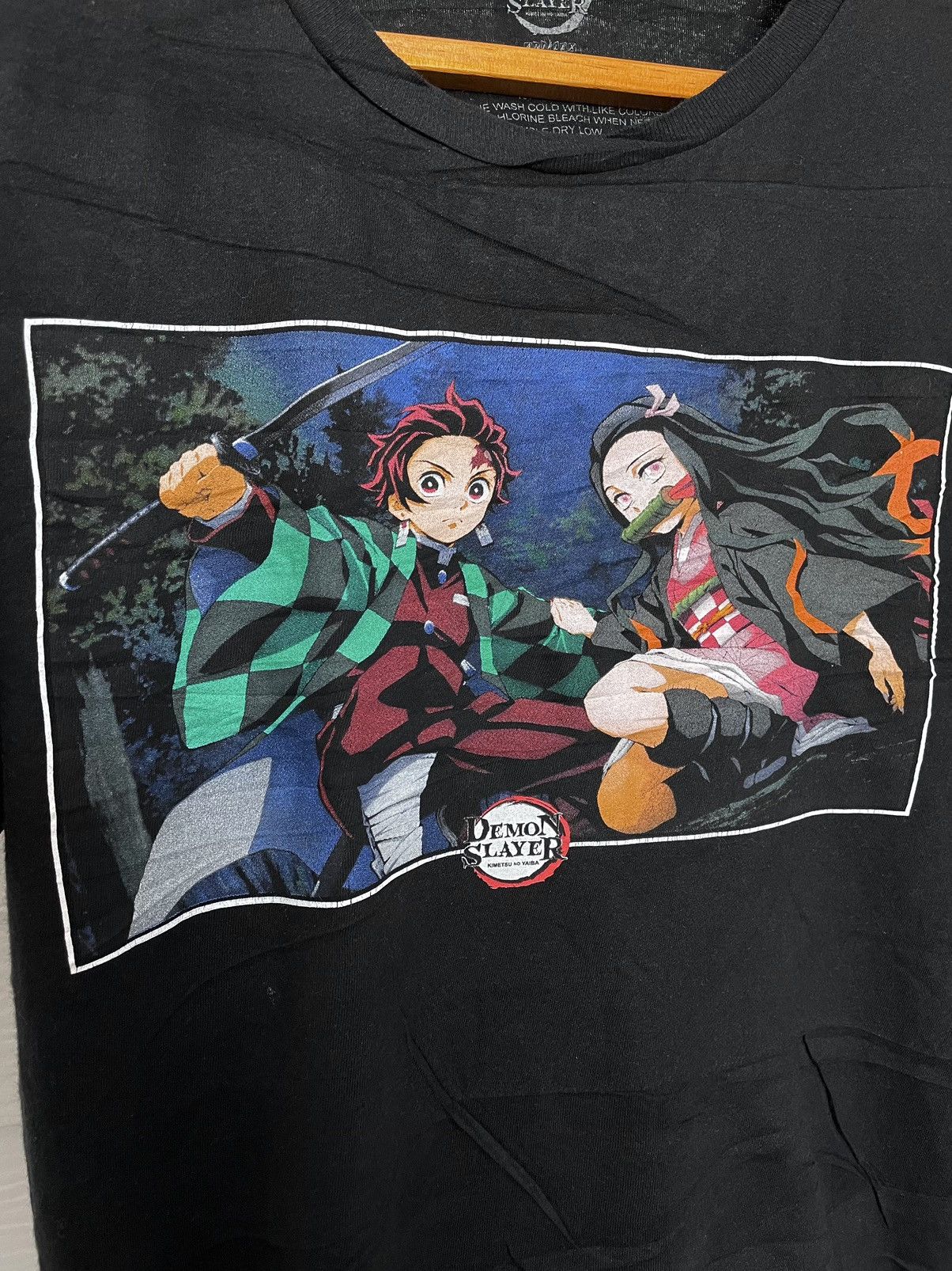 Anime TANJIRO AND NEZUKO KAMADO DEMON SLAYER KIMETSU NO YAIBA Size US XL / EU 56 / 4 - 3 Thumbnail