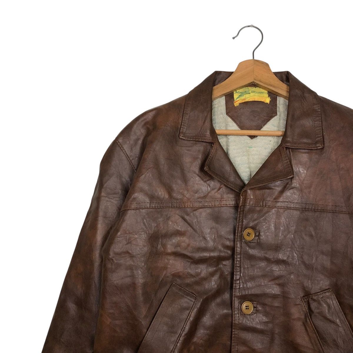 Vintage 🔥VINTAGE 70’s GENUINE LEATHER JACKET AVIATOR COLLECTION USA Size US M / EU 48-50 / 2 - 9 Thumbnail
