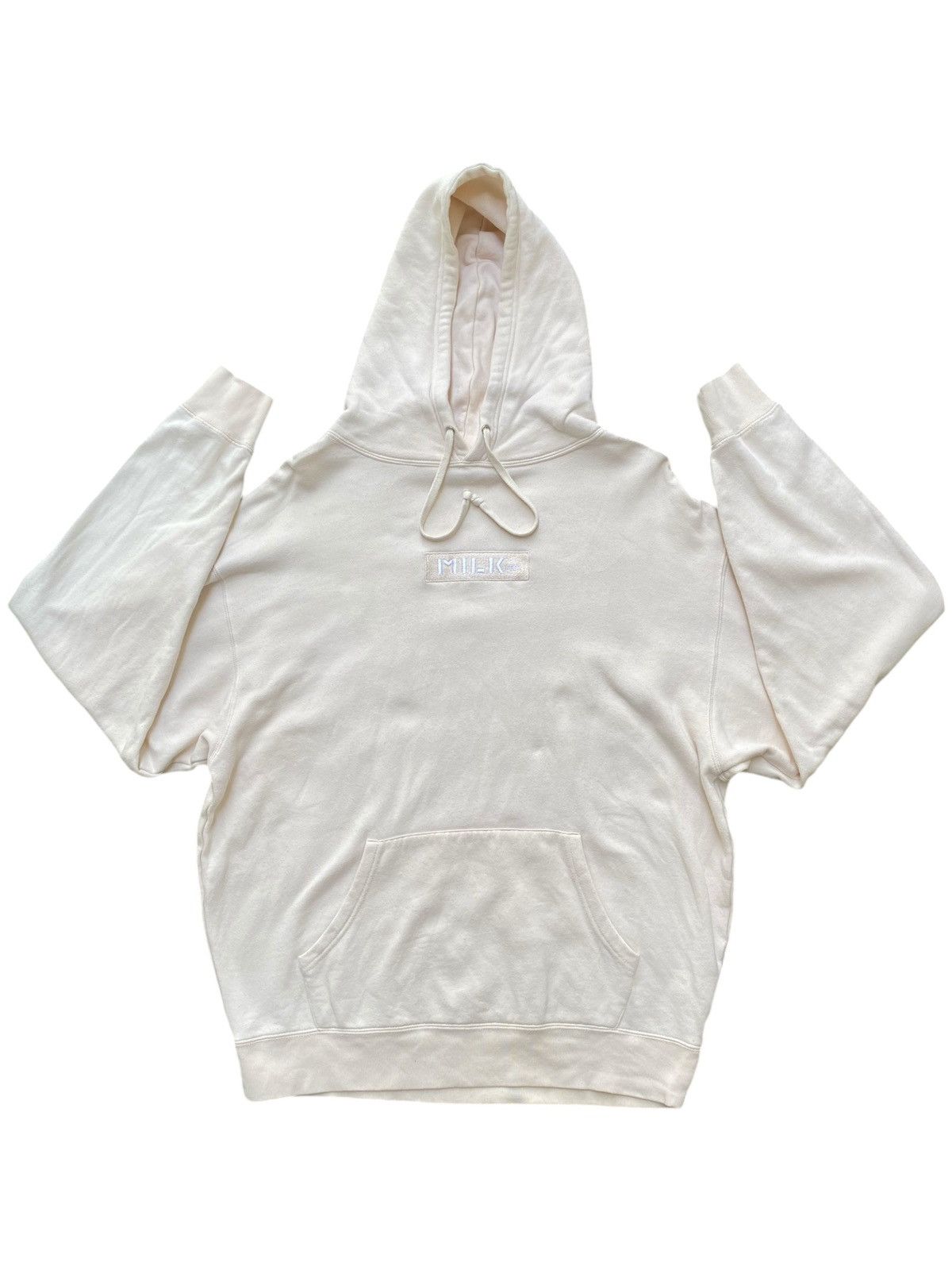 Japanese Brand Milkfed. Box Logo Pullover Hoodie Size US L / EU 52-54 / 3 - 1 Thumbnail