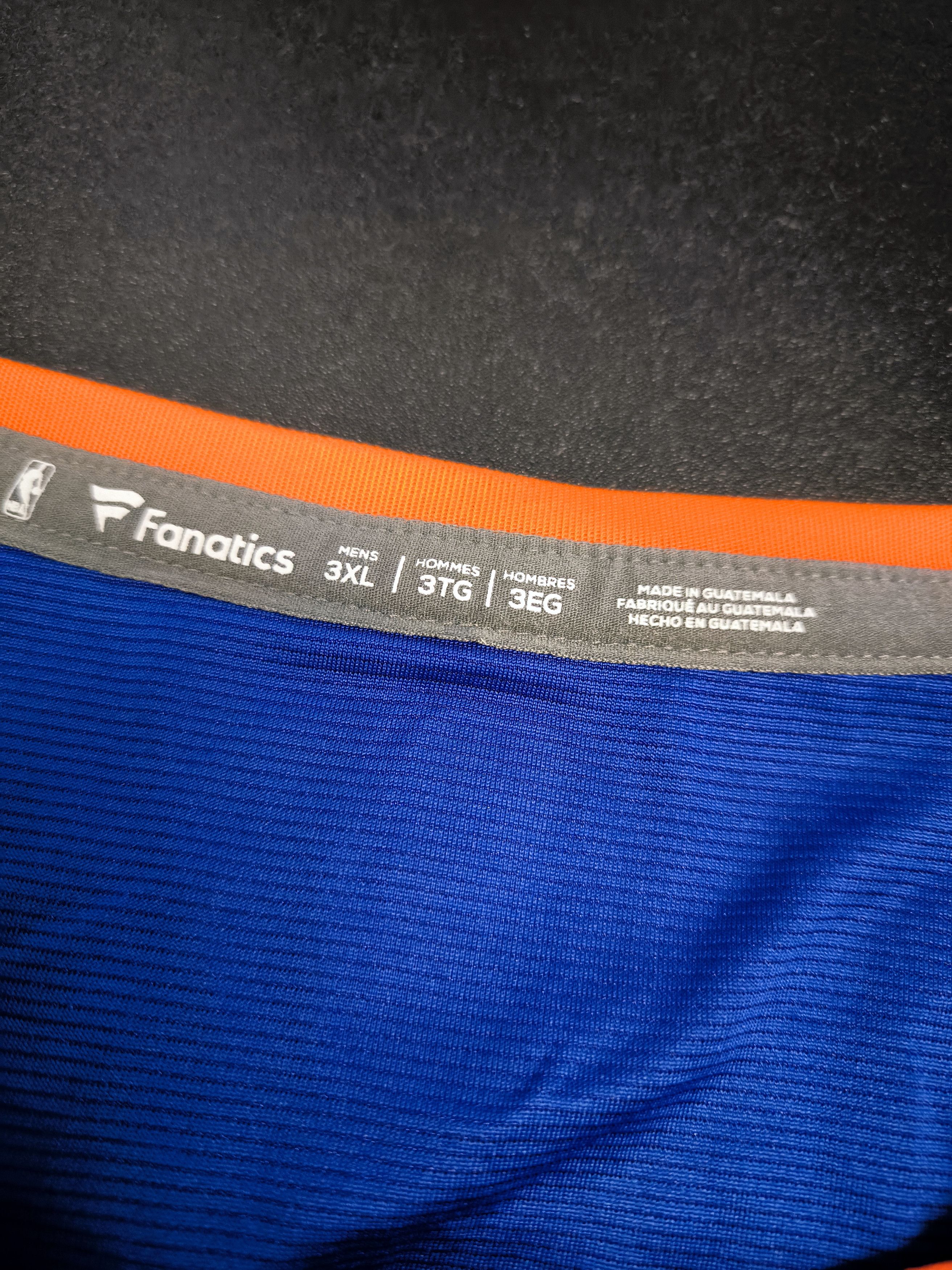 NBA Fanatics NBA Basketball JERSEY New York KNICKS 3XL Size US XXL / EU 58 / 5 - 3 Thumbnail